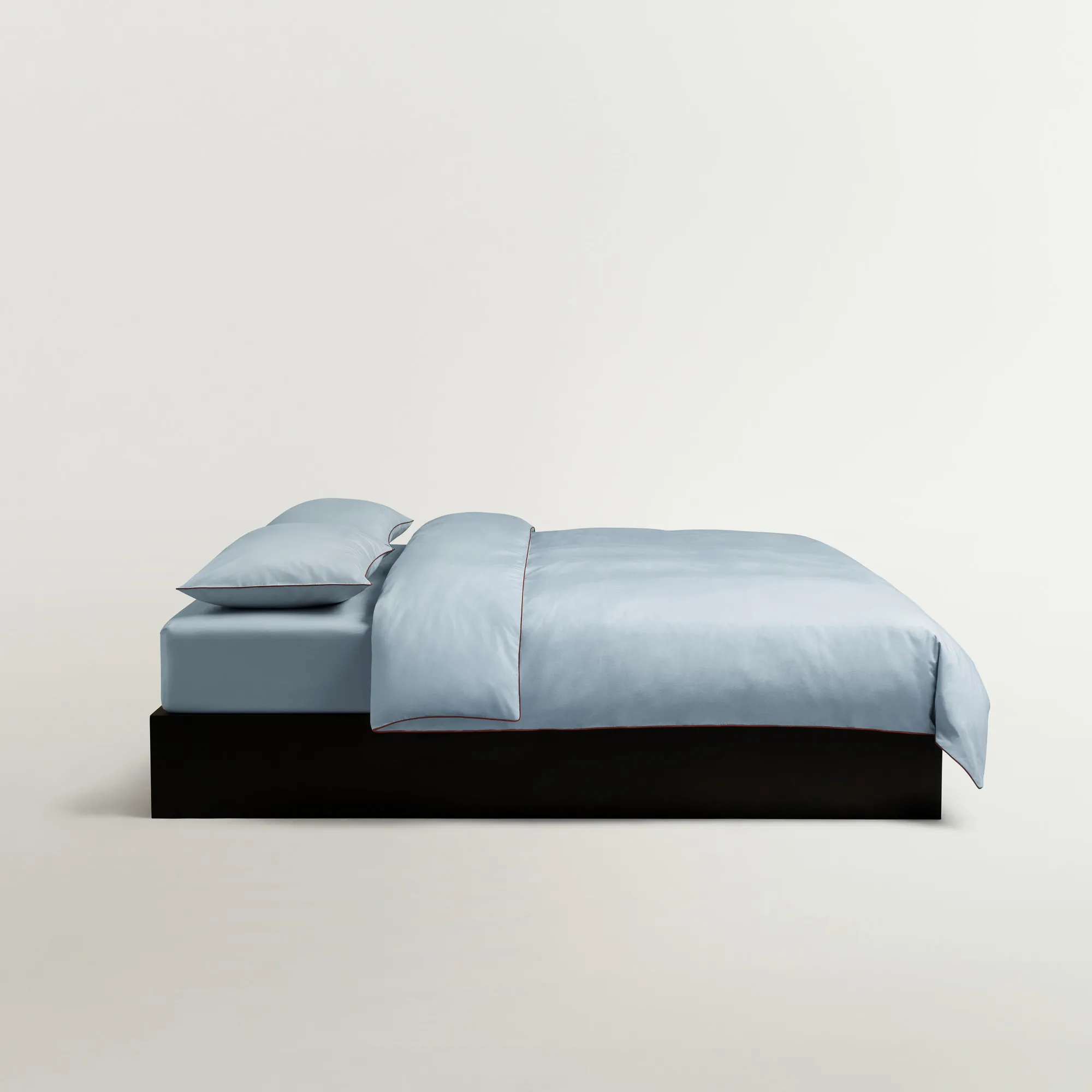 Percale Shirt Blue/Red dynetrekk - 6