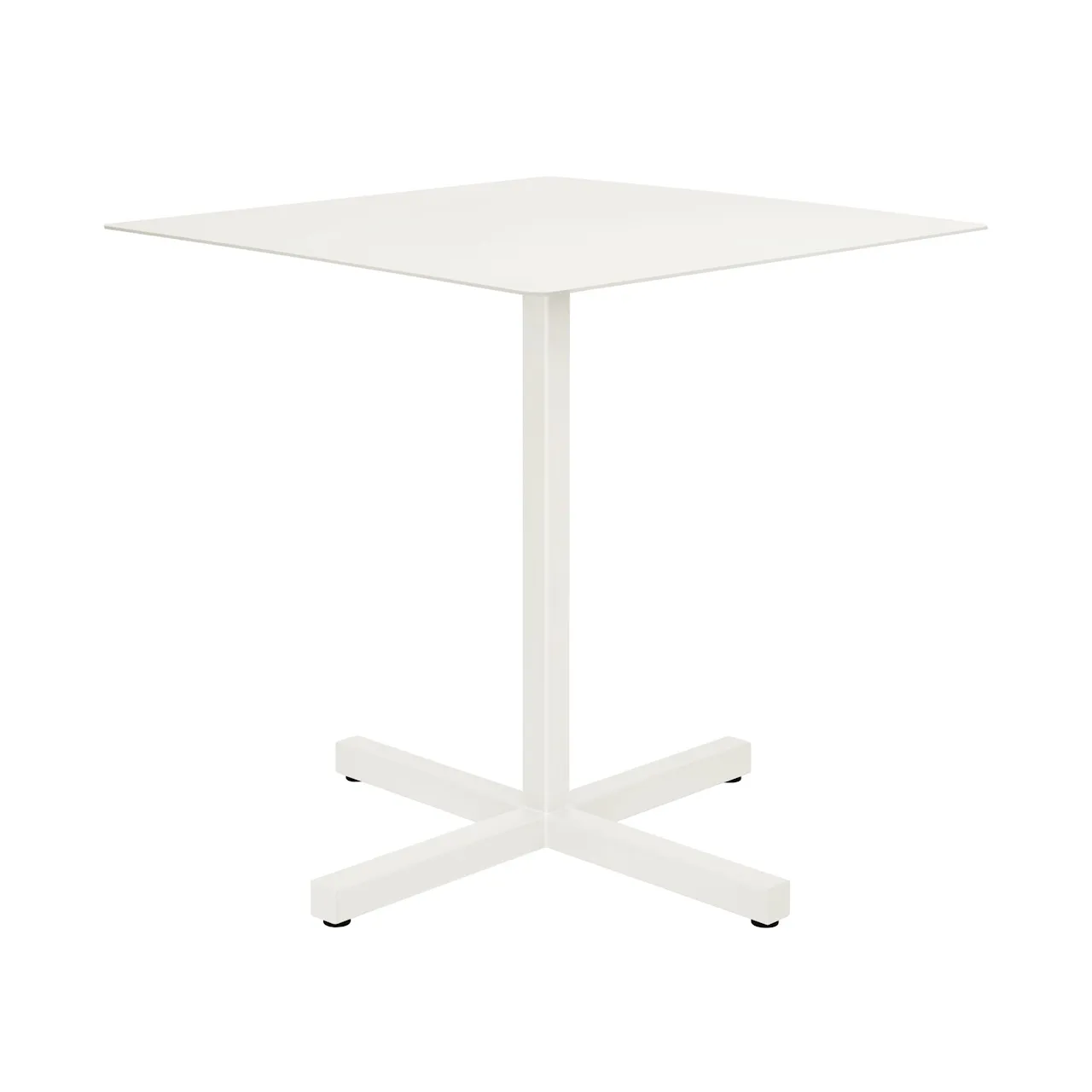 Chop Table Square Grey White