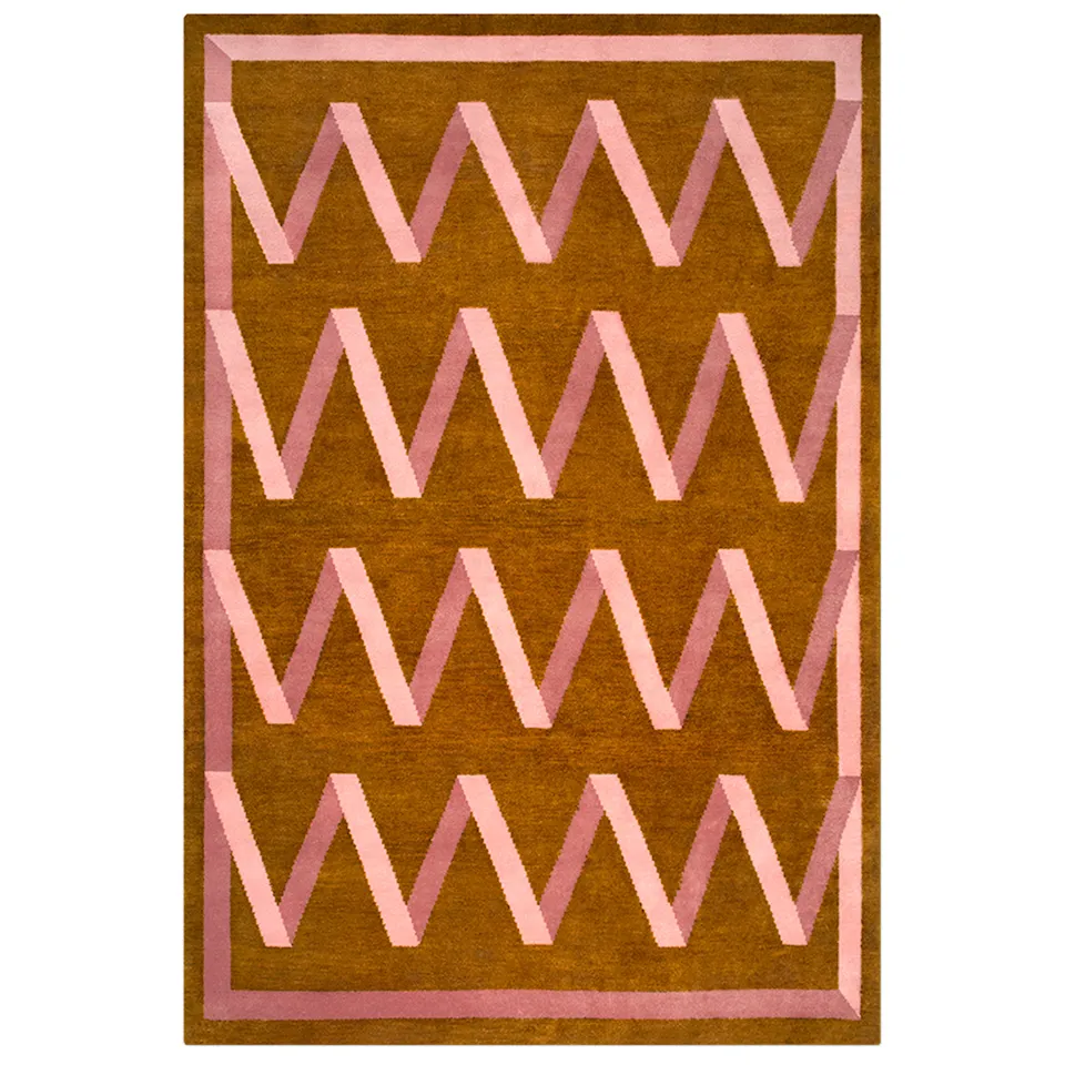Folding Ribbon Amber ullteppe