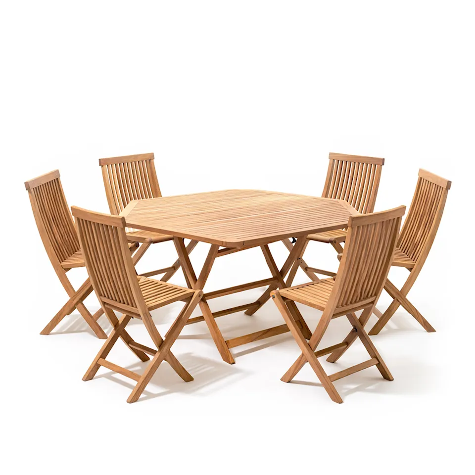 Viken spisestue med spisebord og 6 stoler