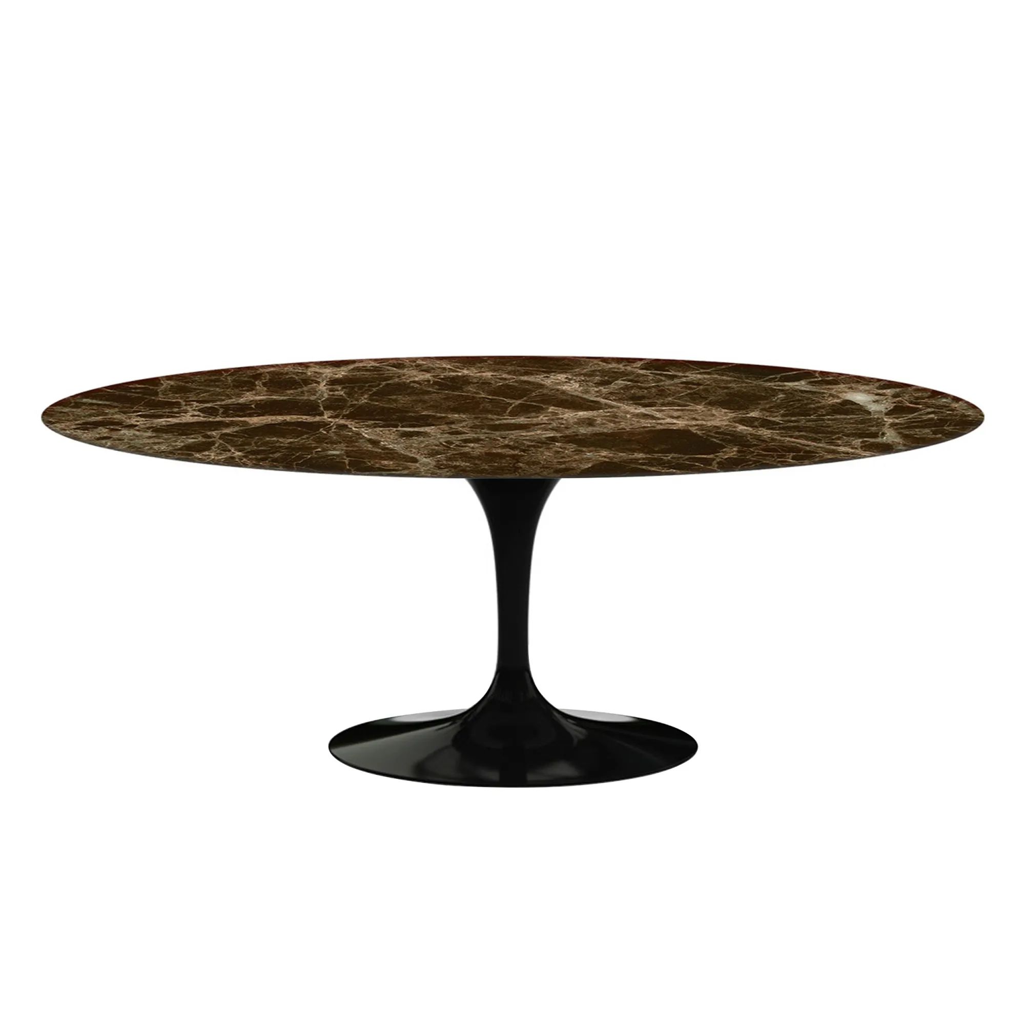 Saarinen Oval spisebord 198 cm Black - 1