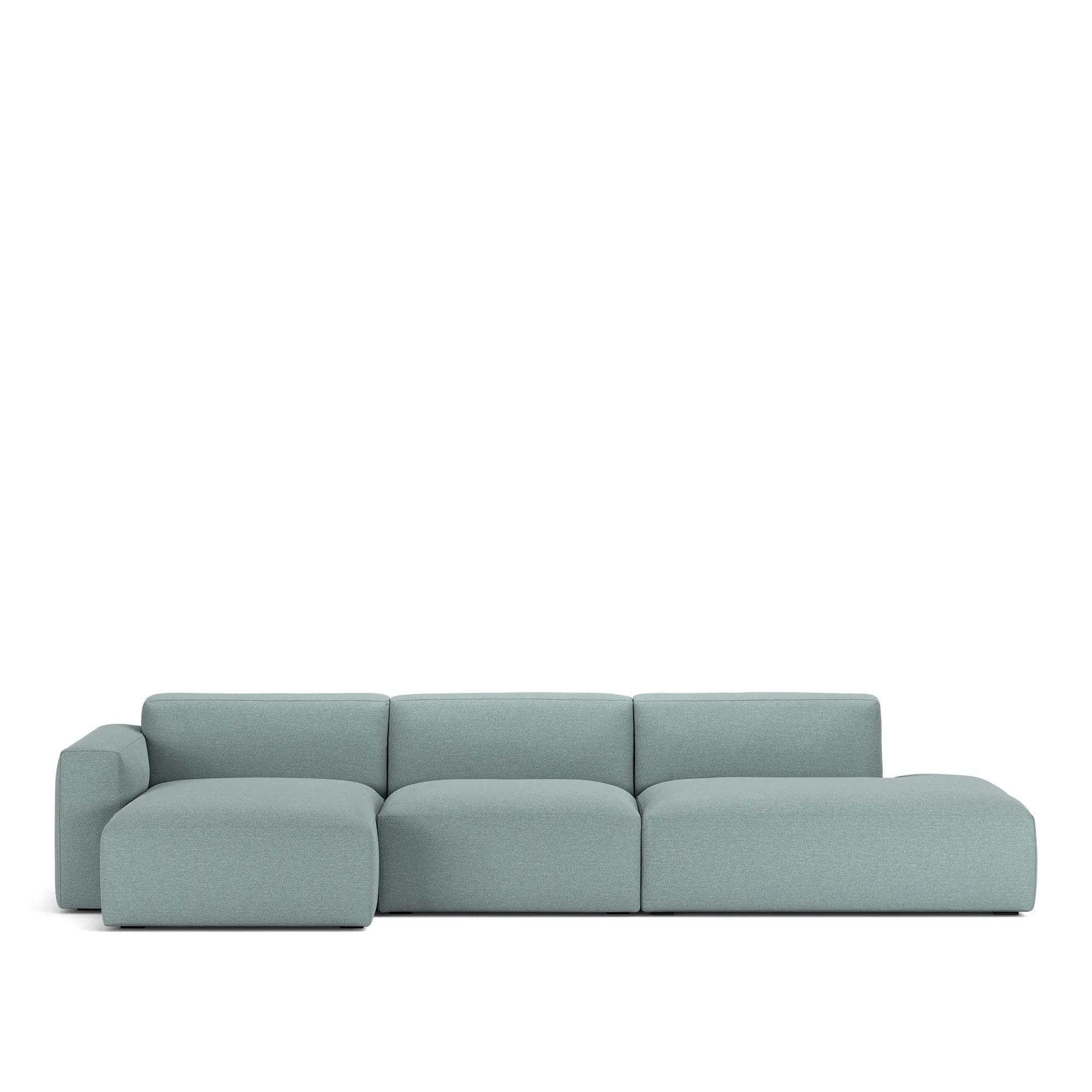Brick 3-seters sofa sjeselong åpen ende høyre - 1