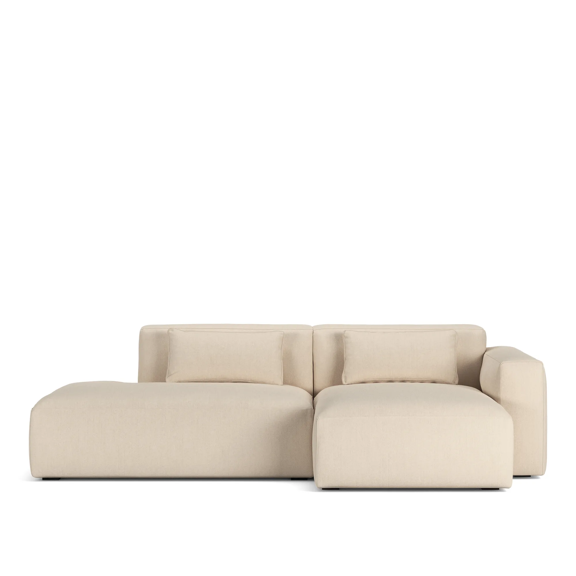 Brick 2-seters sofa sjeselong åpen ende venstre - 9