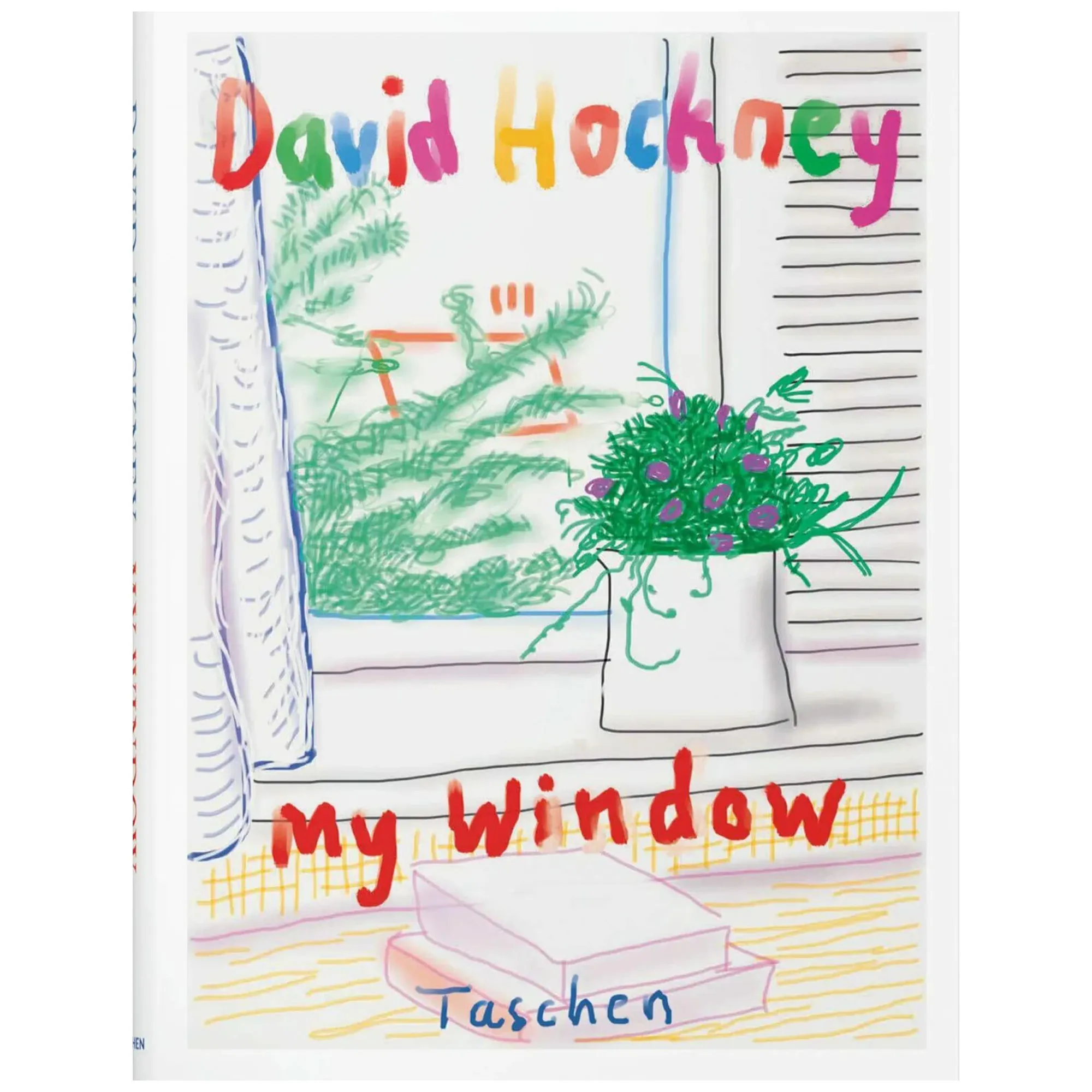 David Hockney. My Window kunstbok - 1