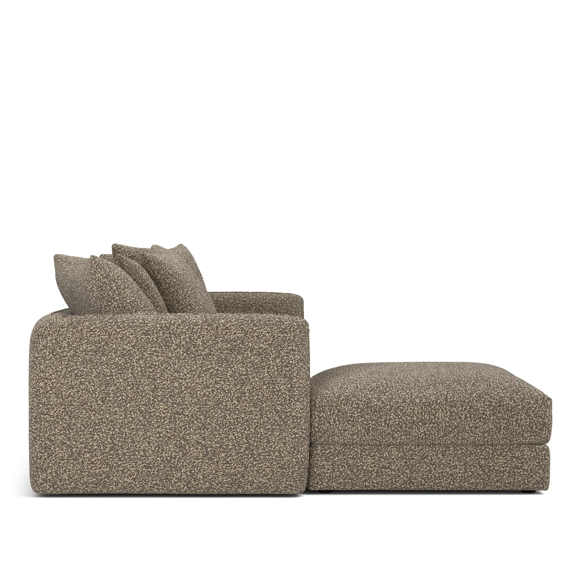 Pavarotti 01 3-seters sofa med fotskammel - 5