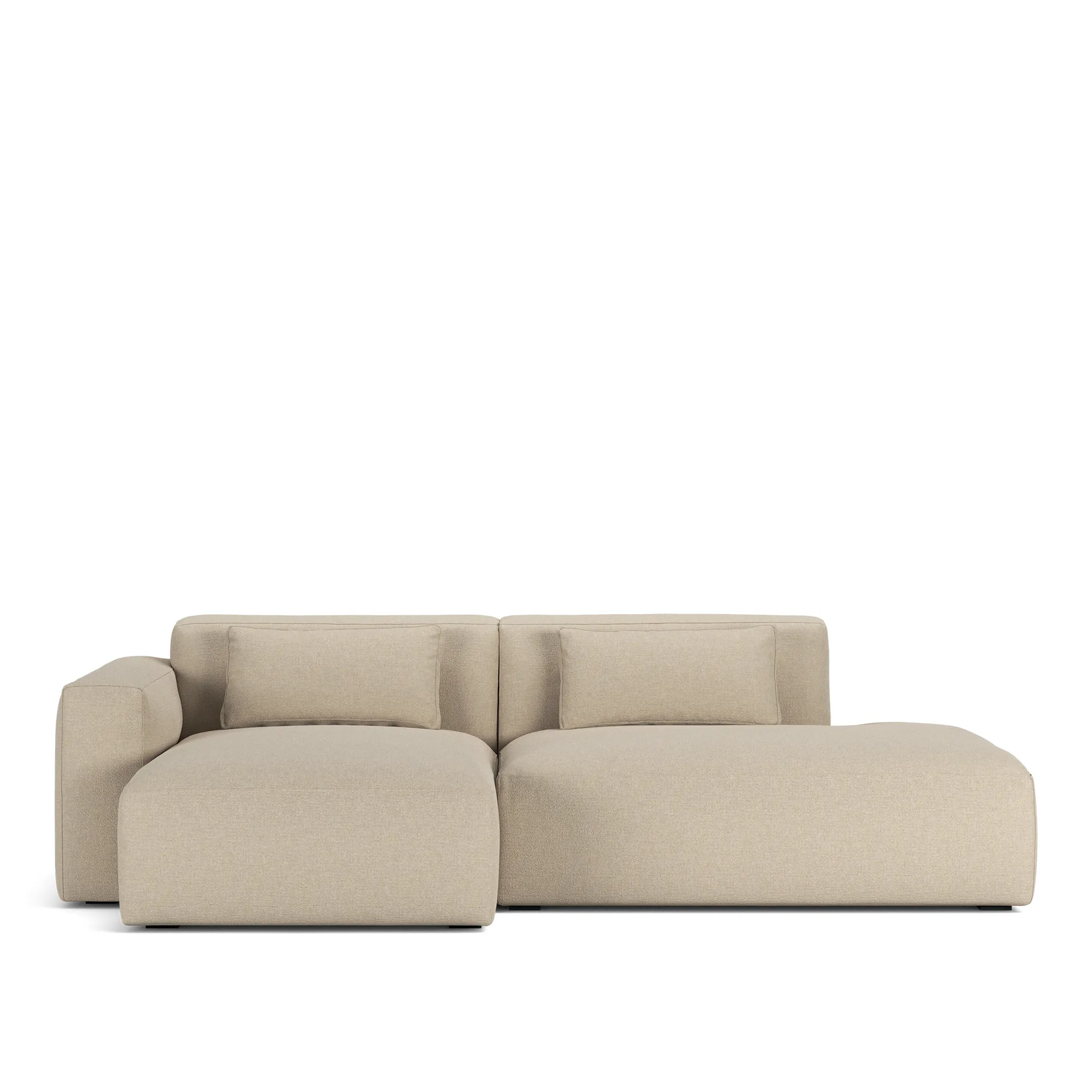 Brick 2-seters sofa sjeselong åpen ende høyre - 9