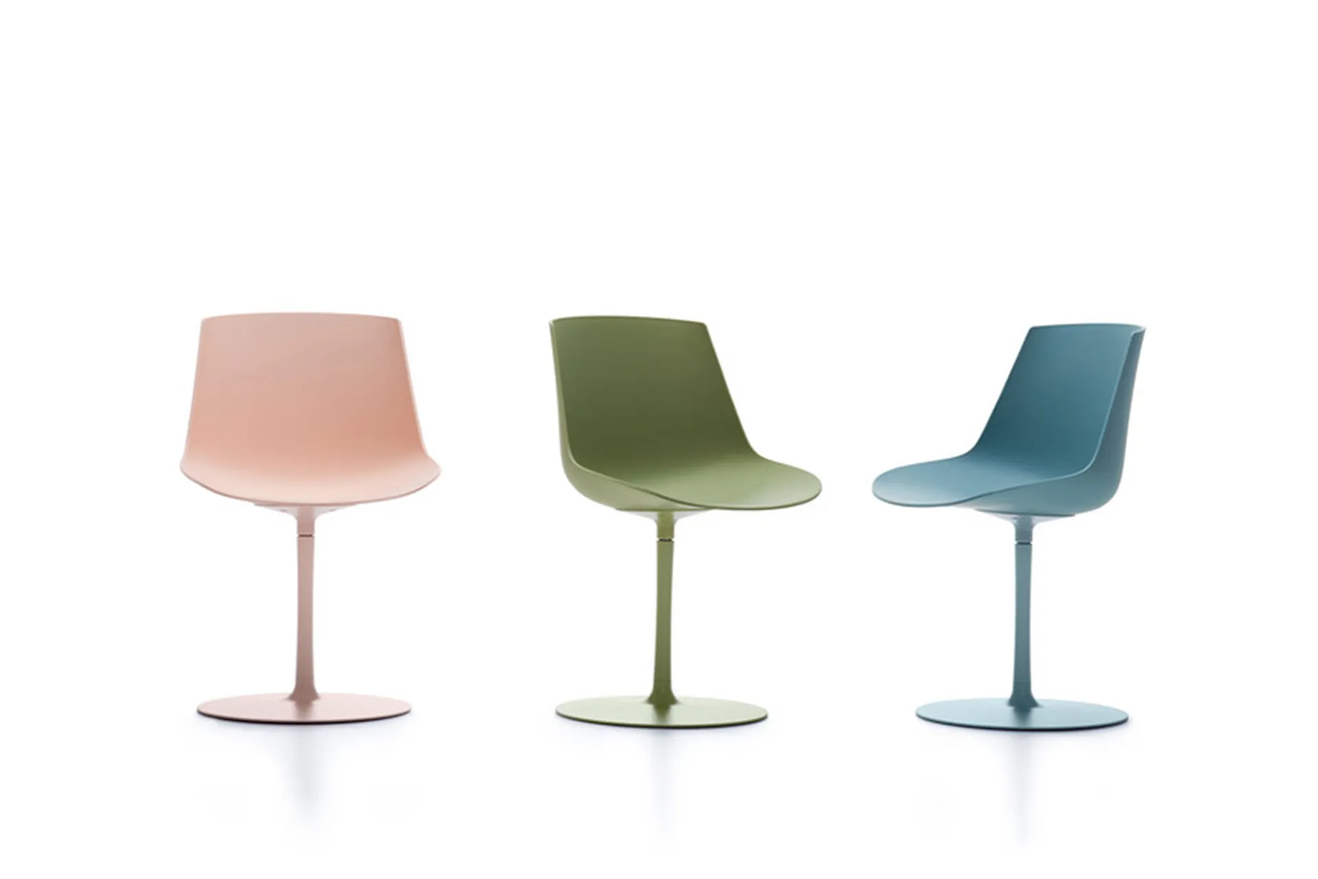 Flow Chair Color Central Leg - MDF Italia - NO GA