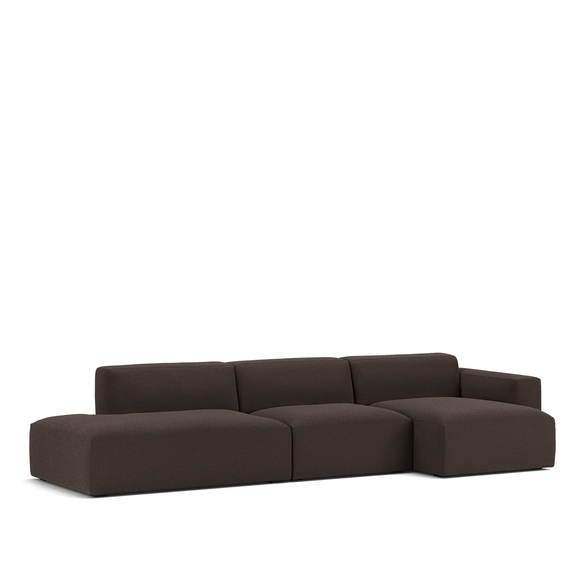 Brick 3-seters sofa sjeselong åpen ende venstre - 2