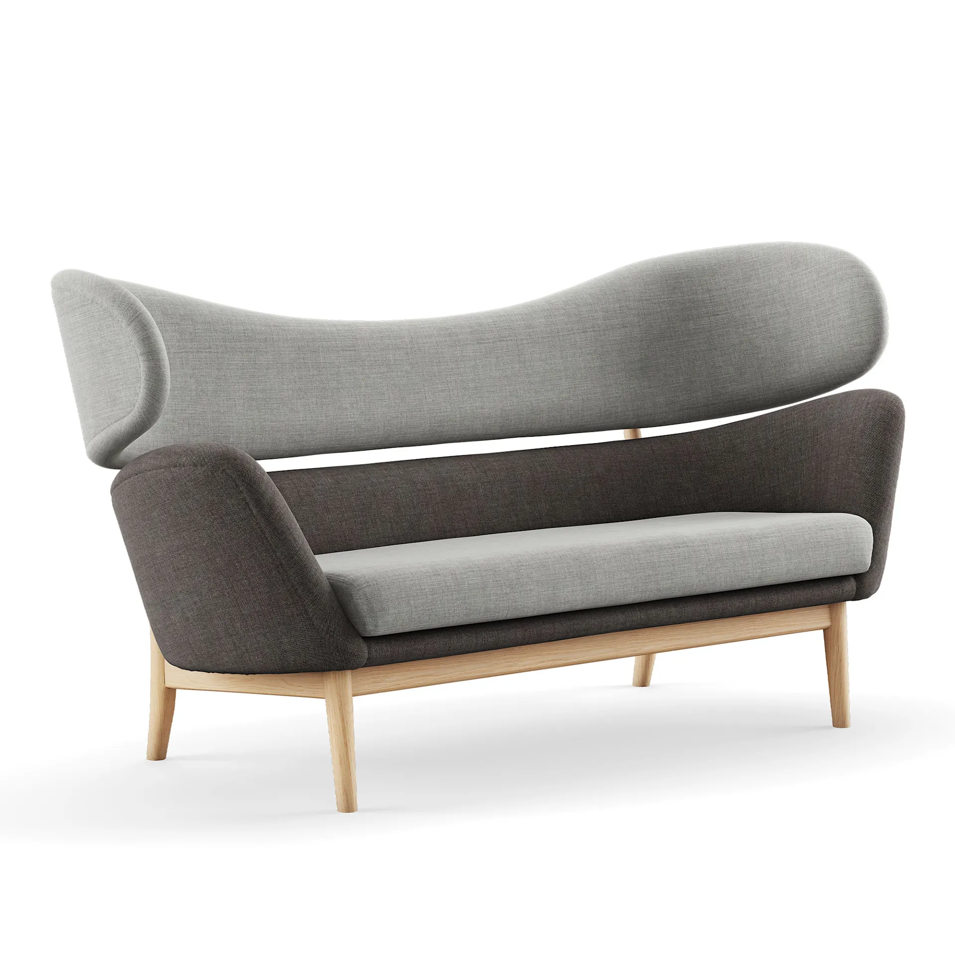 Baker Sofa Clear oiled oak - House of Finn Juhl - Finn Juhl - NO GA