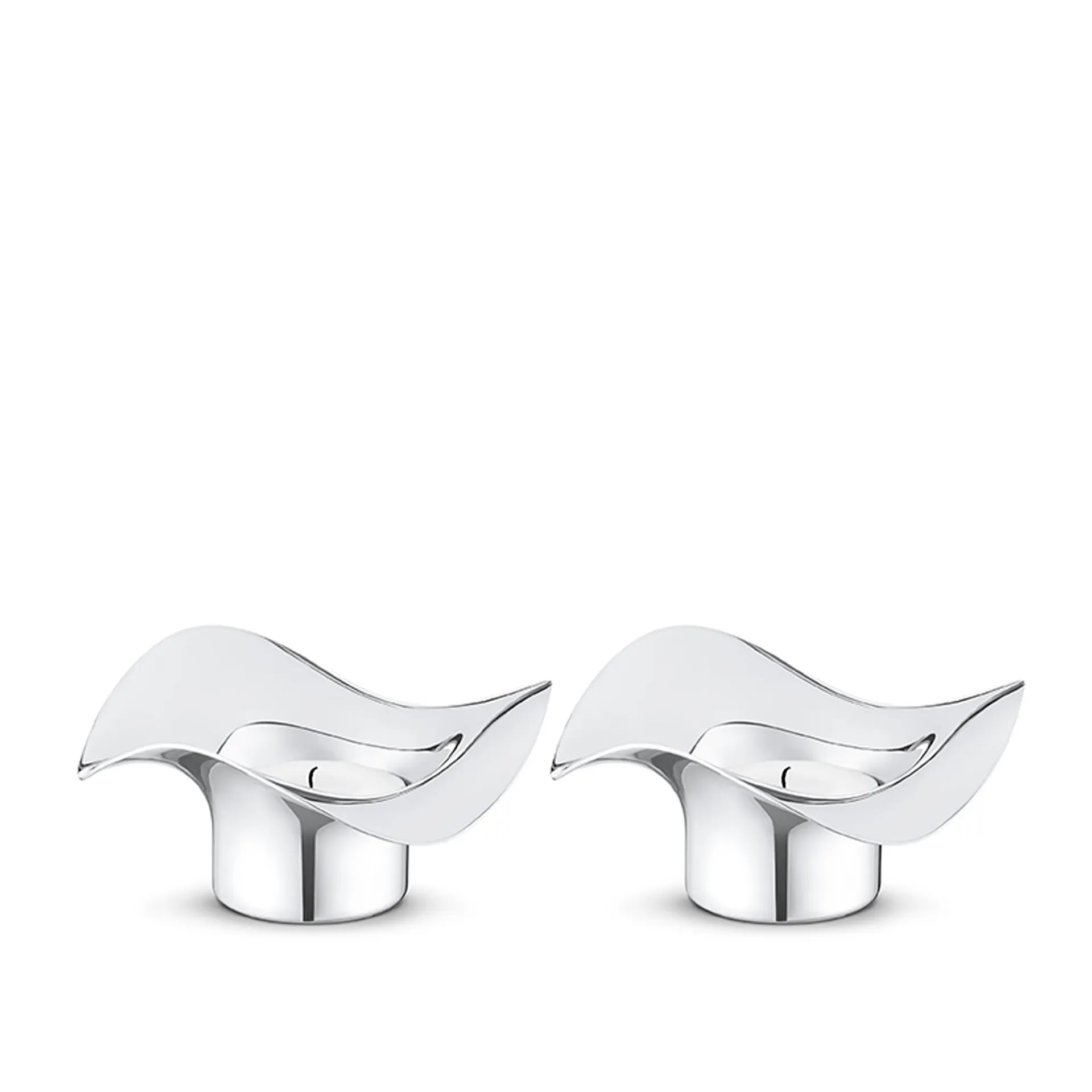 Cobra Tealights Set, 2 Pcs - Georg Jensen - NO GA