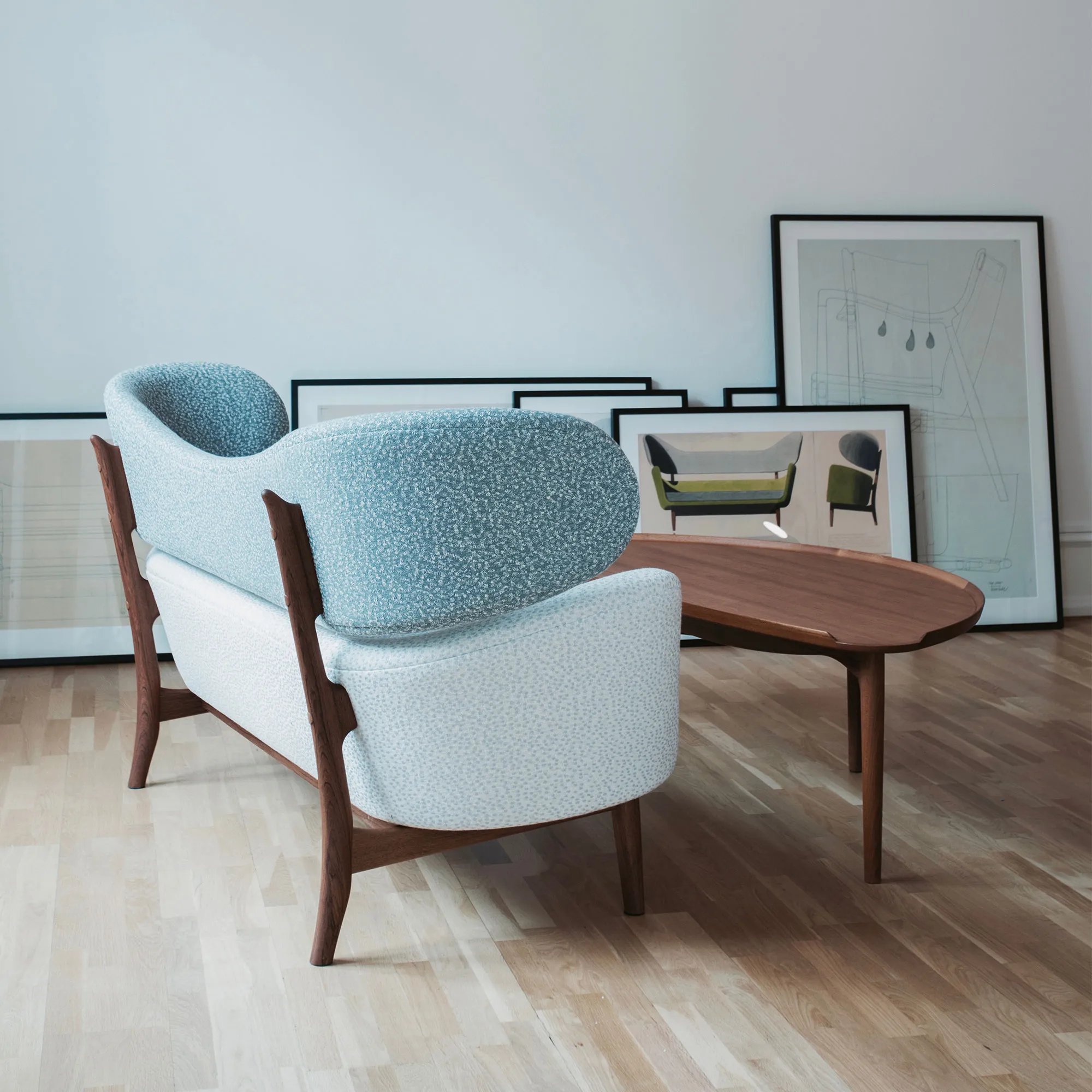 Cocktail bord - Walnut - 3