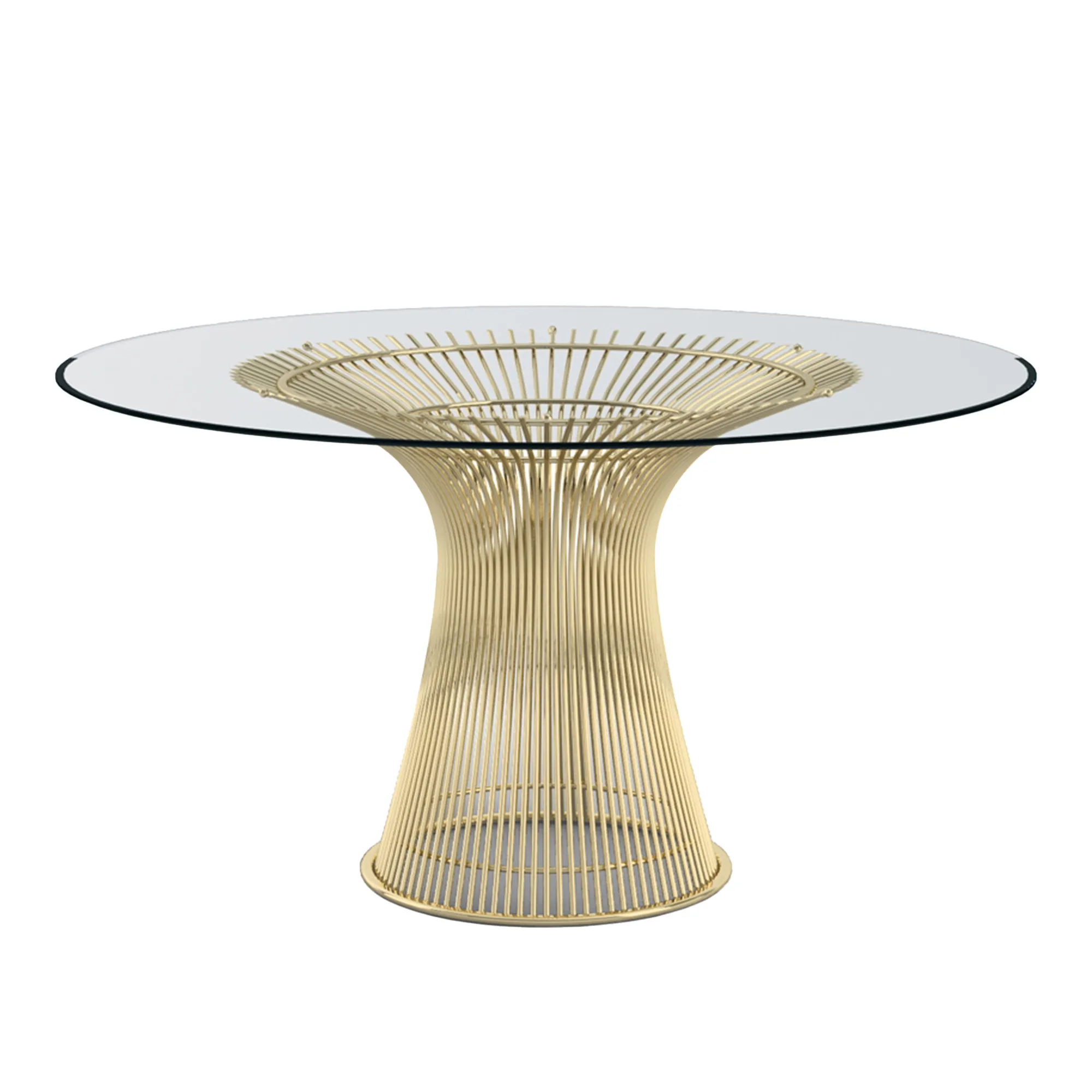 Platner spisebord 18k gull - 1