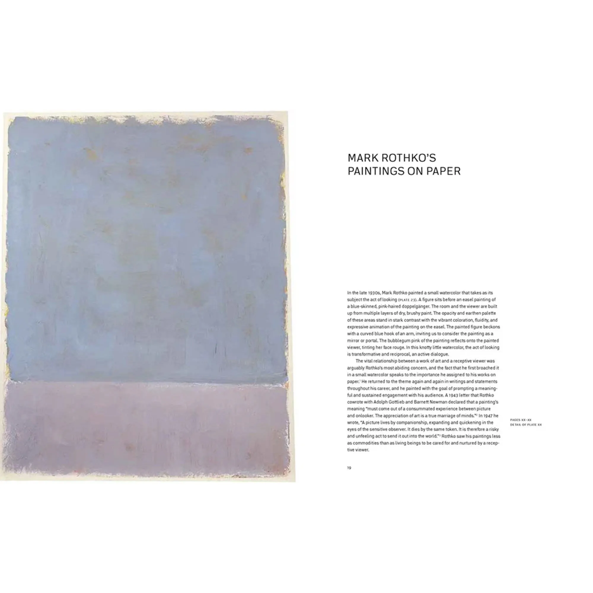 Mark Rothko: Paintings on Paper kunstbok - 2