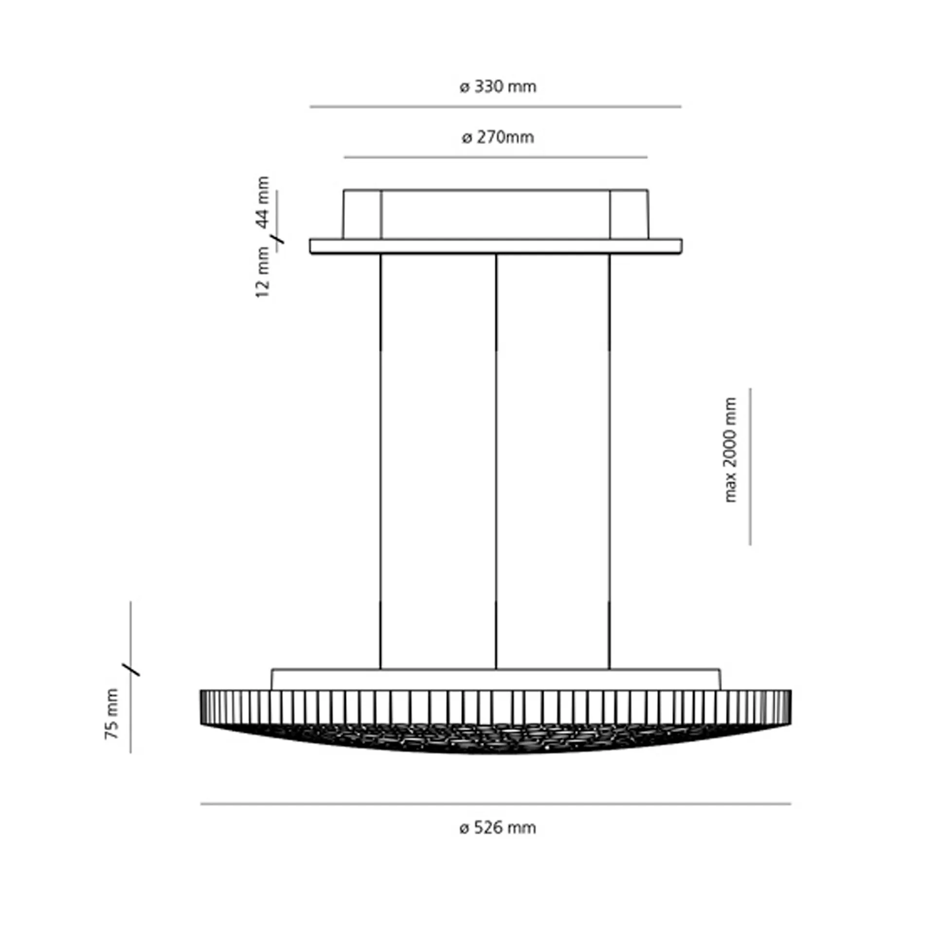 Calipso Pendellampe - Artemide - NO GA