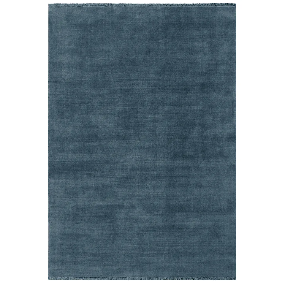 Mohair Slate Blue ullteppe