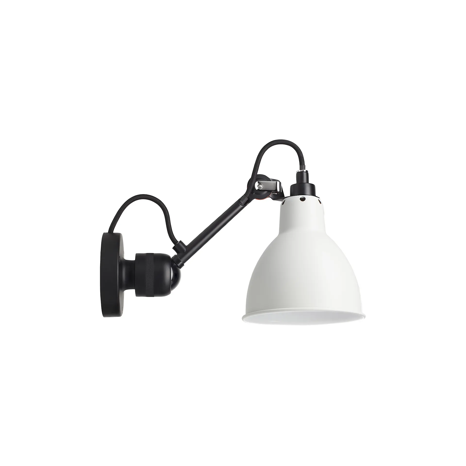 Lampe Gras No304 - Rund - Svart bunn - Lampe Gras by DCWéditions - Bernard-Albin Gras  - NO GA