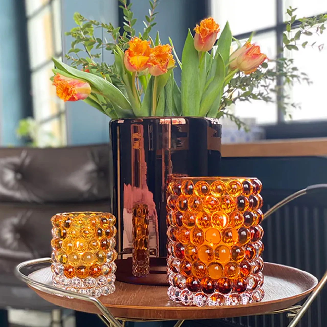 Hurricane Lamp Boule