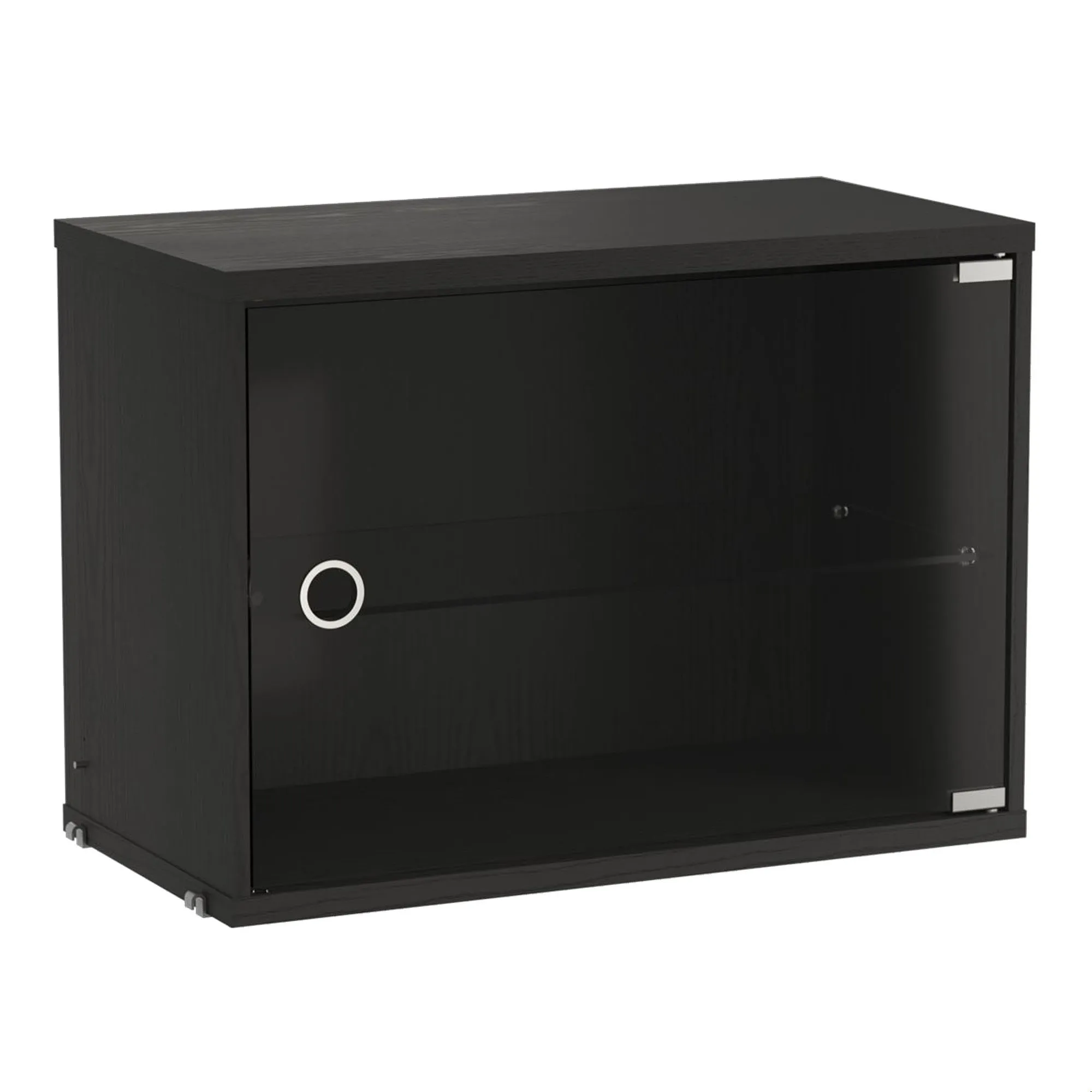Skap med glassdør 58 cm - 1