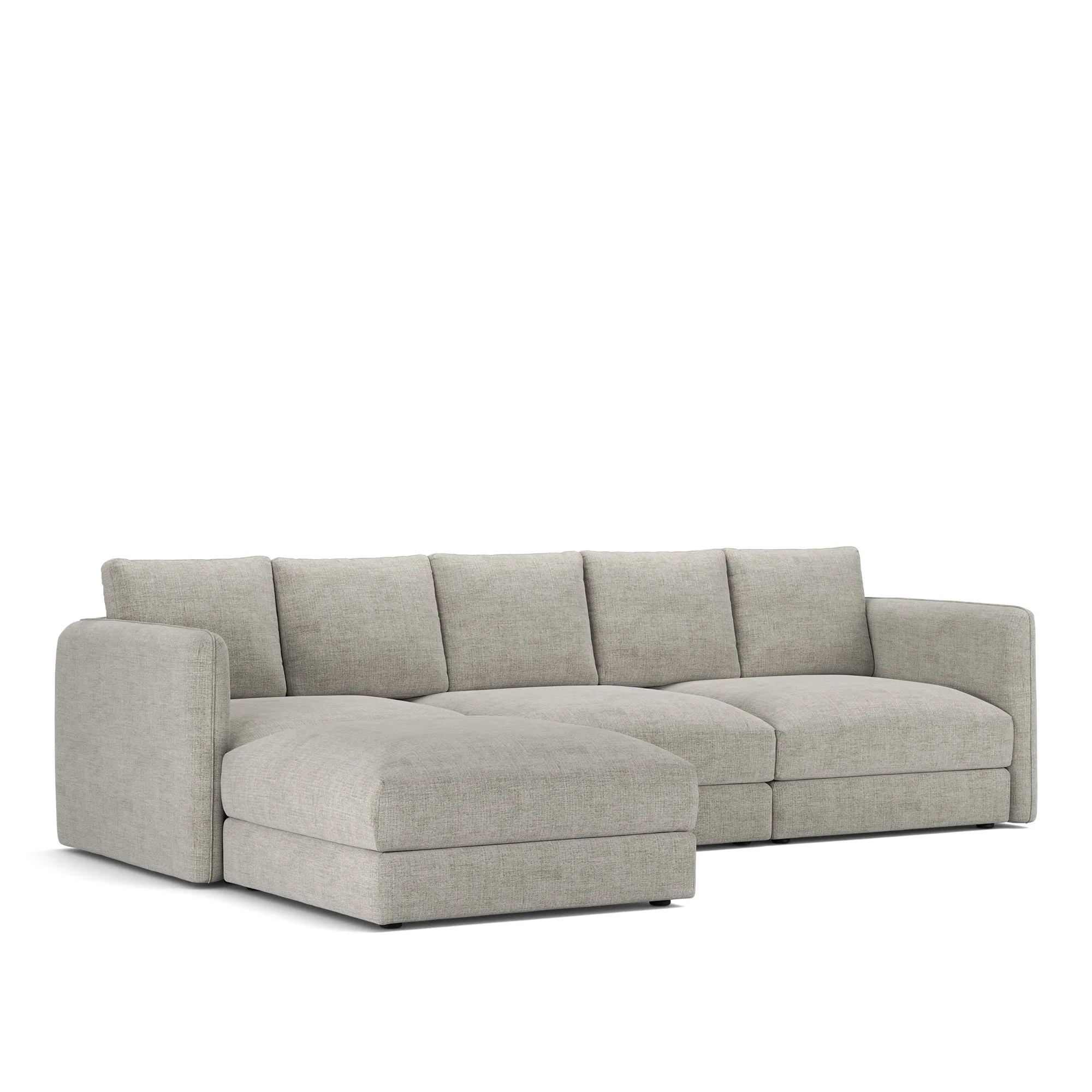 Pavarotti 02 3-seters sofa med fotskammel - 4
