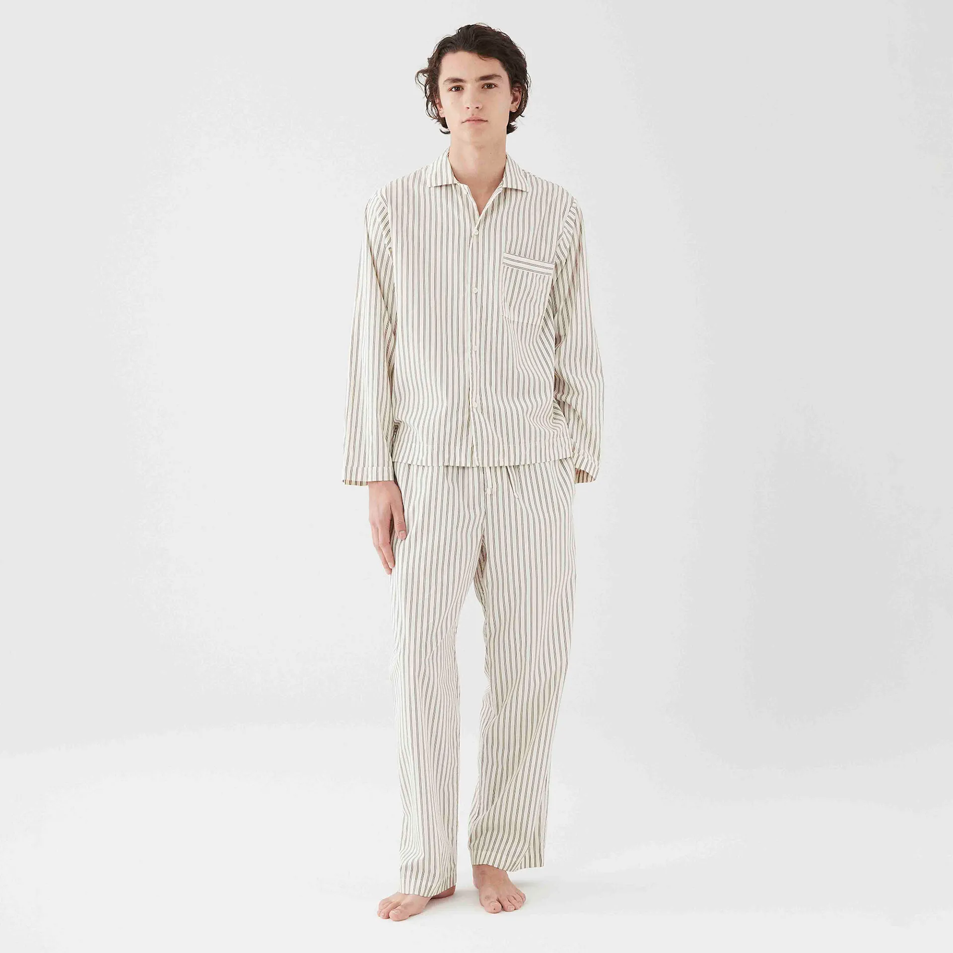 Poplin Sleepwear Pants Hopper Stripes - TEKLA - NO GA