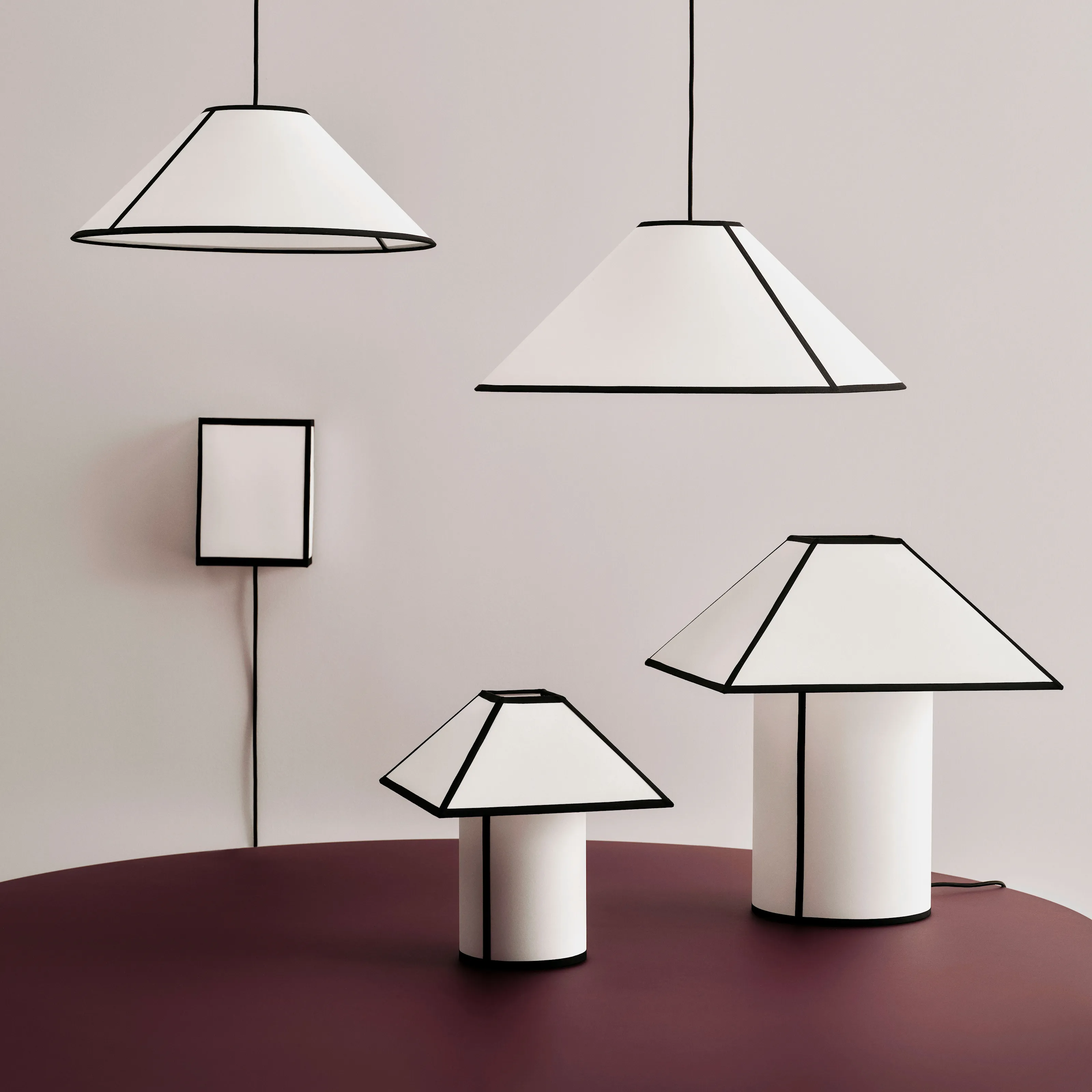 Ava Pyramid Table Lamp - 11