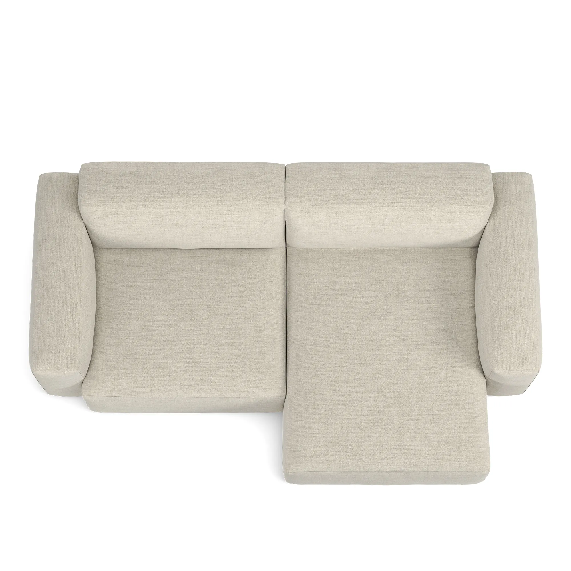 Brick 2-seters sofa sjeselong høyre - 8