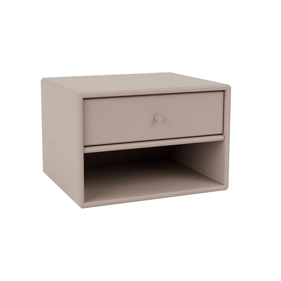 Dash Nightstand, Suspension Rail - Mushroom