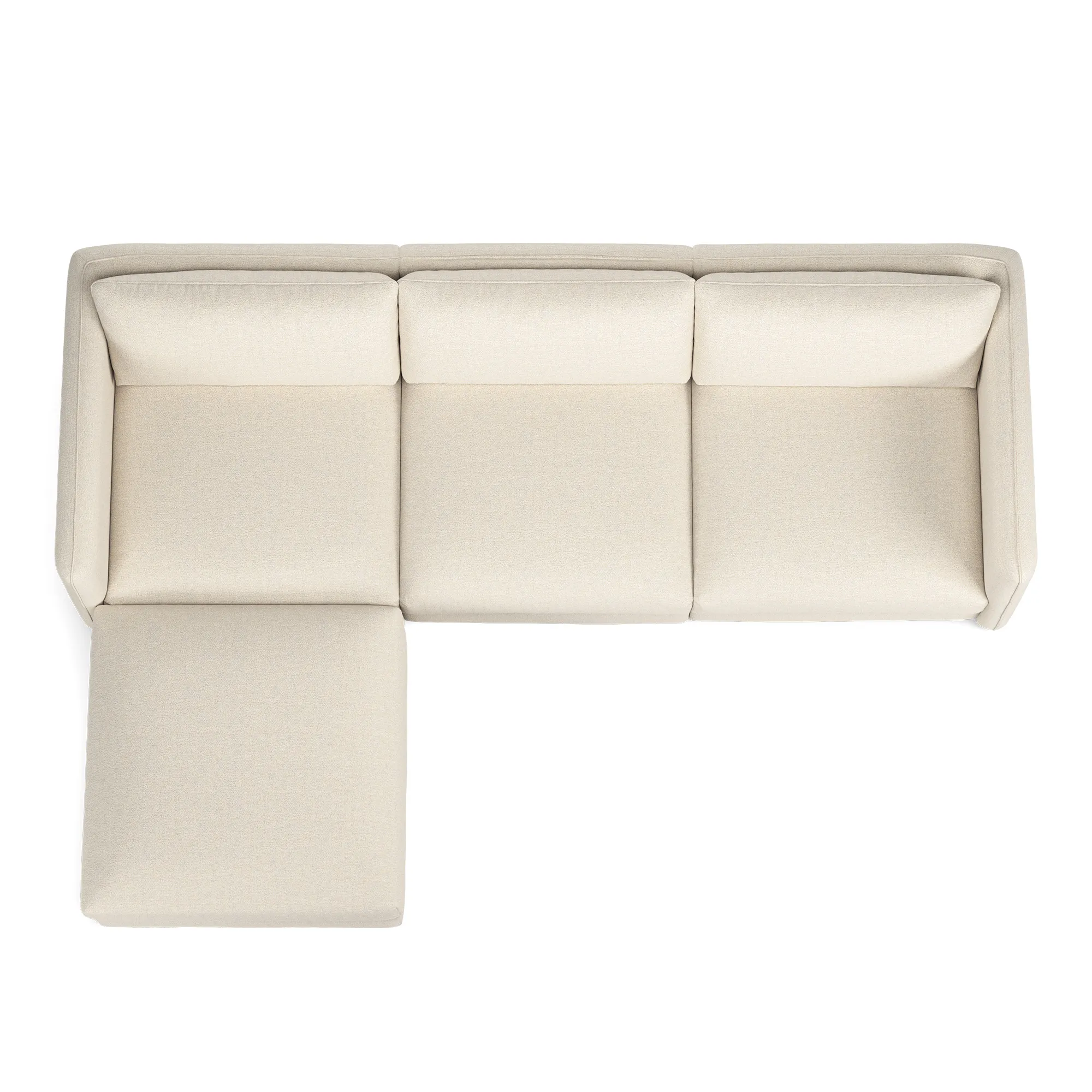 Pavarotti 03 3-seters sofa med fotskammel - 8