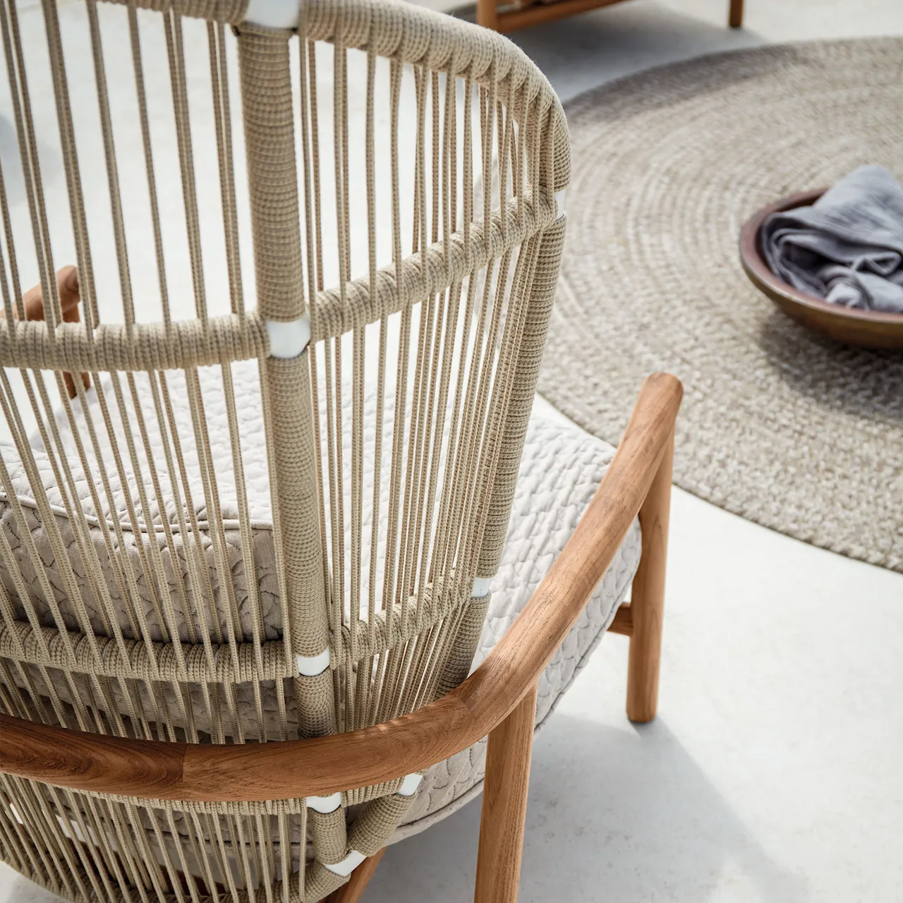 Fern High Back Lounge Chair