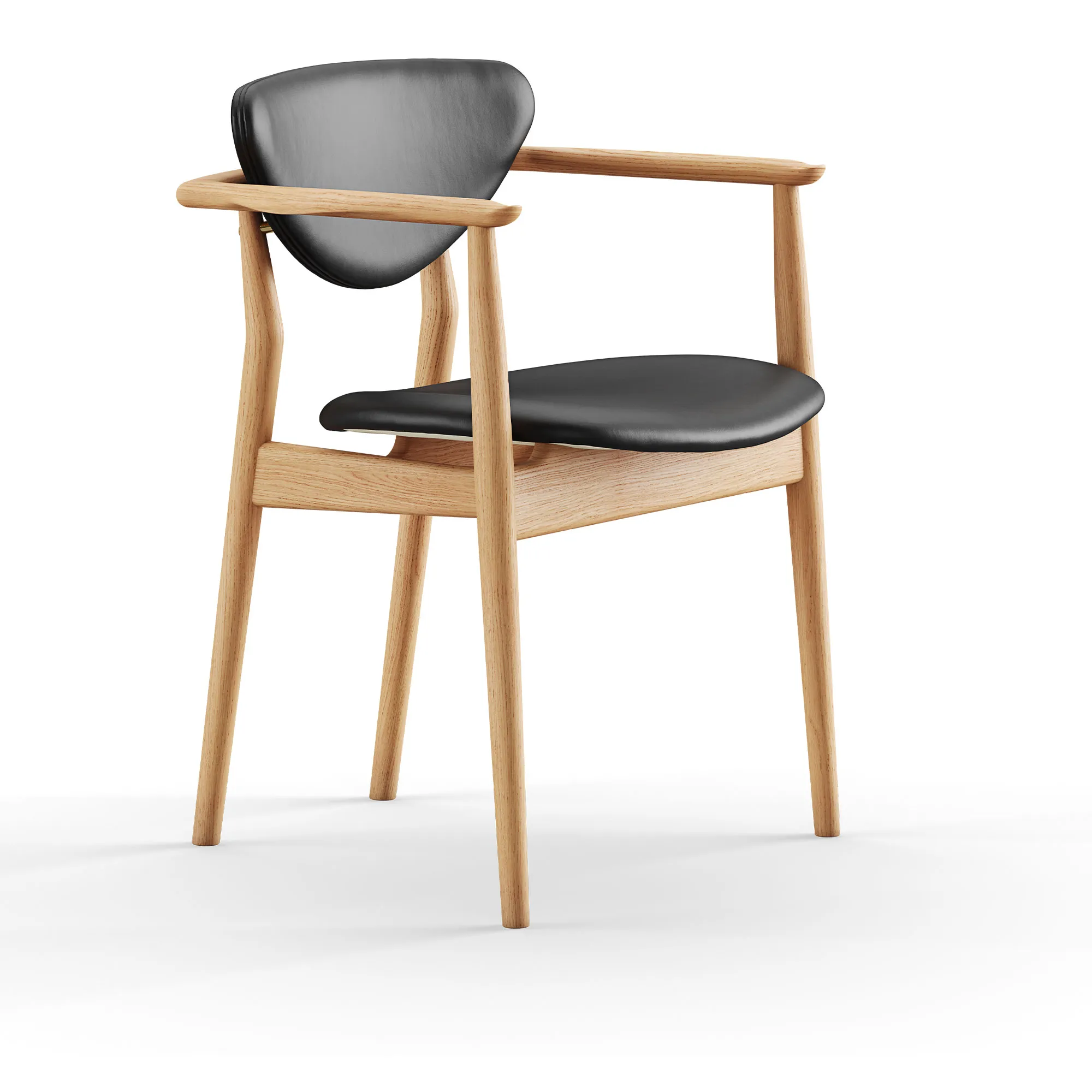 109 stol Dark oiled oak - 1