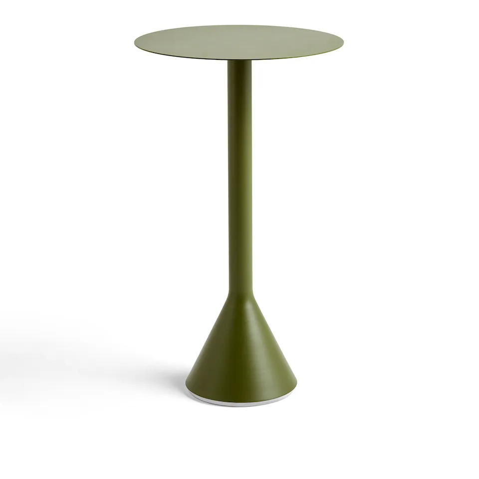 Palissade Cone Table High Ø 60, Olive