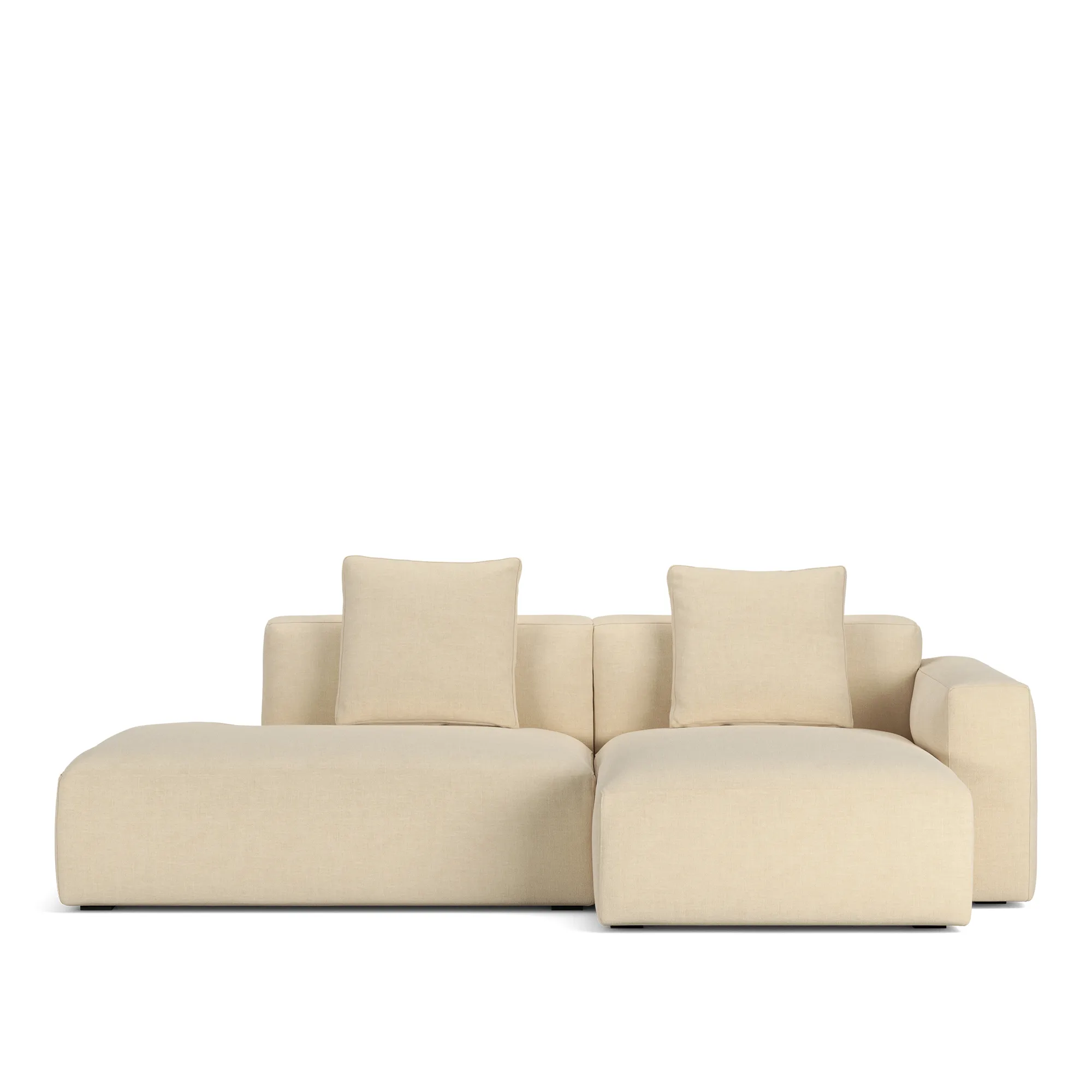 Brick 2-seters sofa sjeselong åpen ende venstre - 10