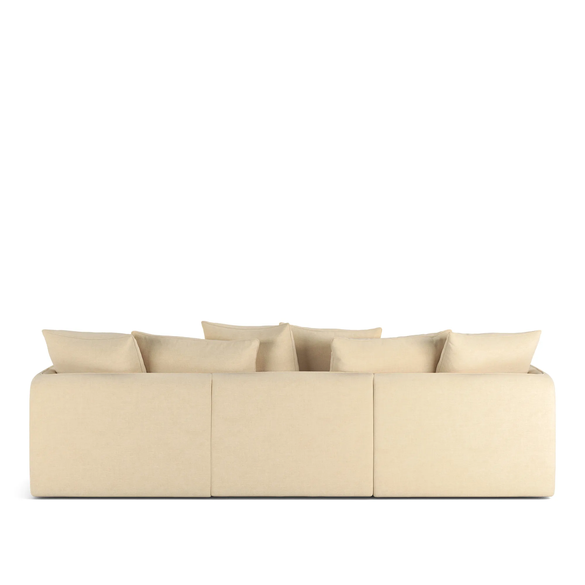 Pavarotti 01 3-seters sofa med fotskammel - 6