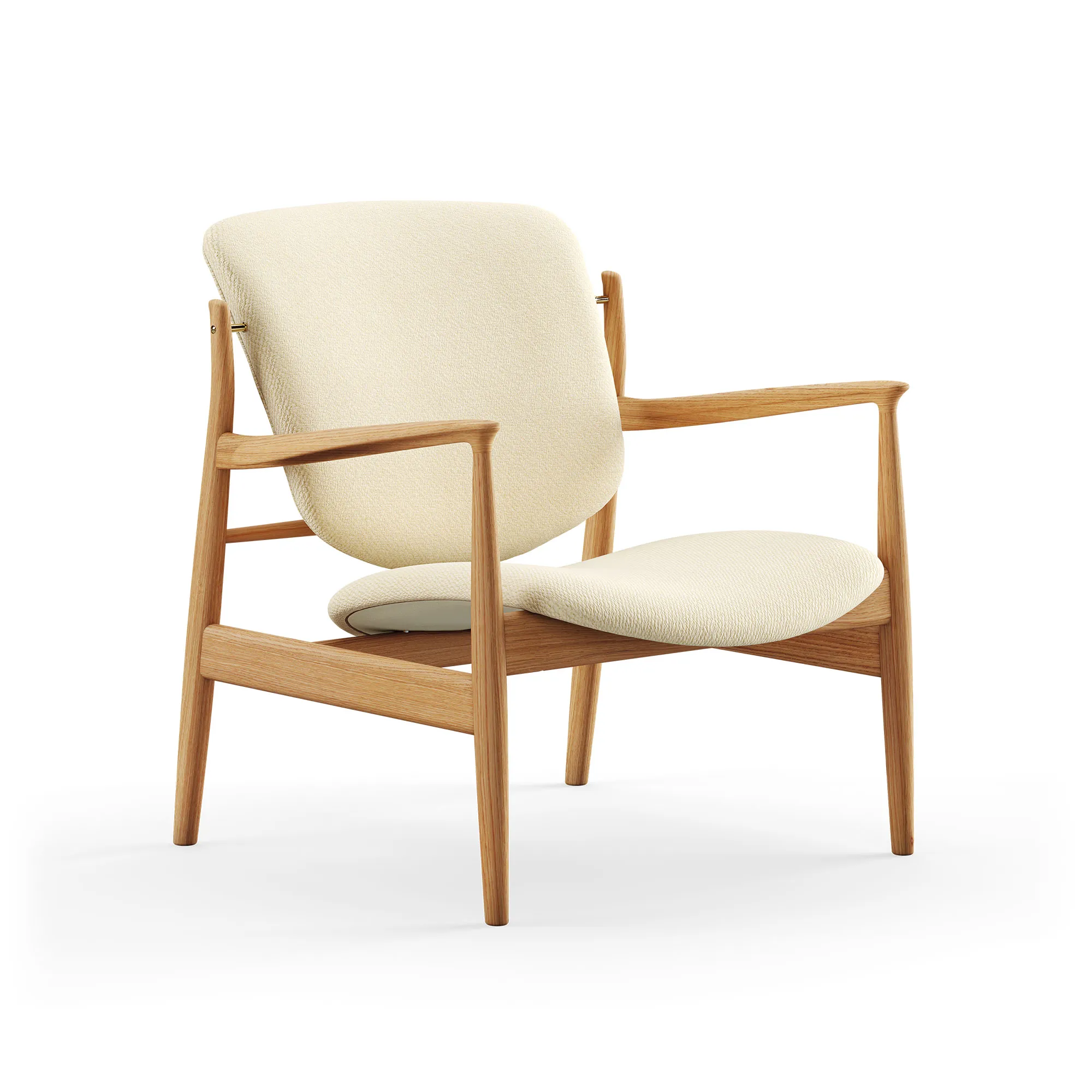 France stol Dark oiled oak - 1