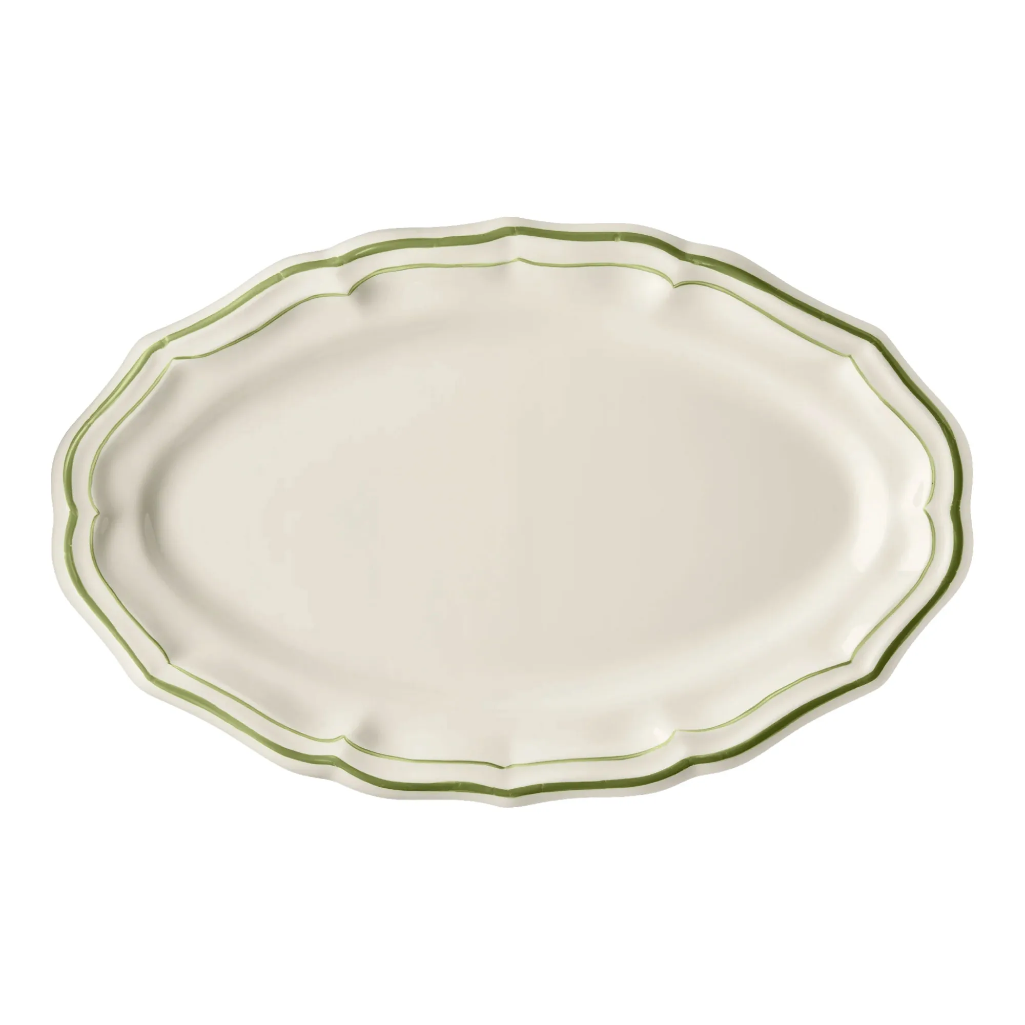 Filet oval serveringsfat - 1