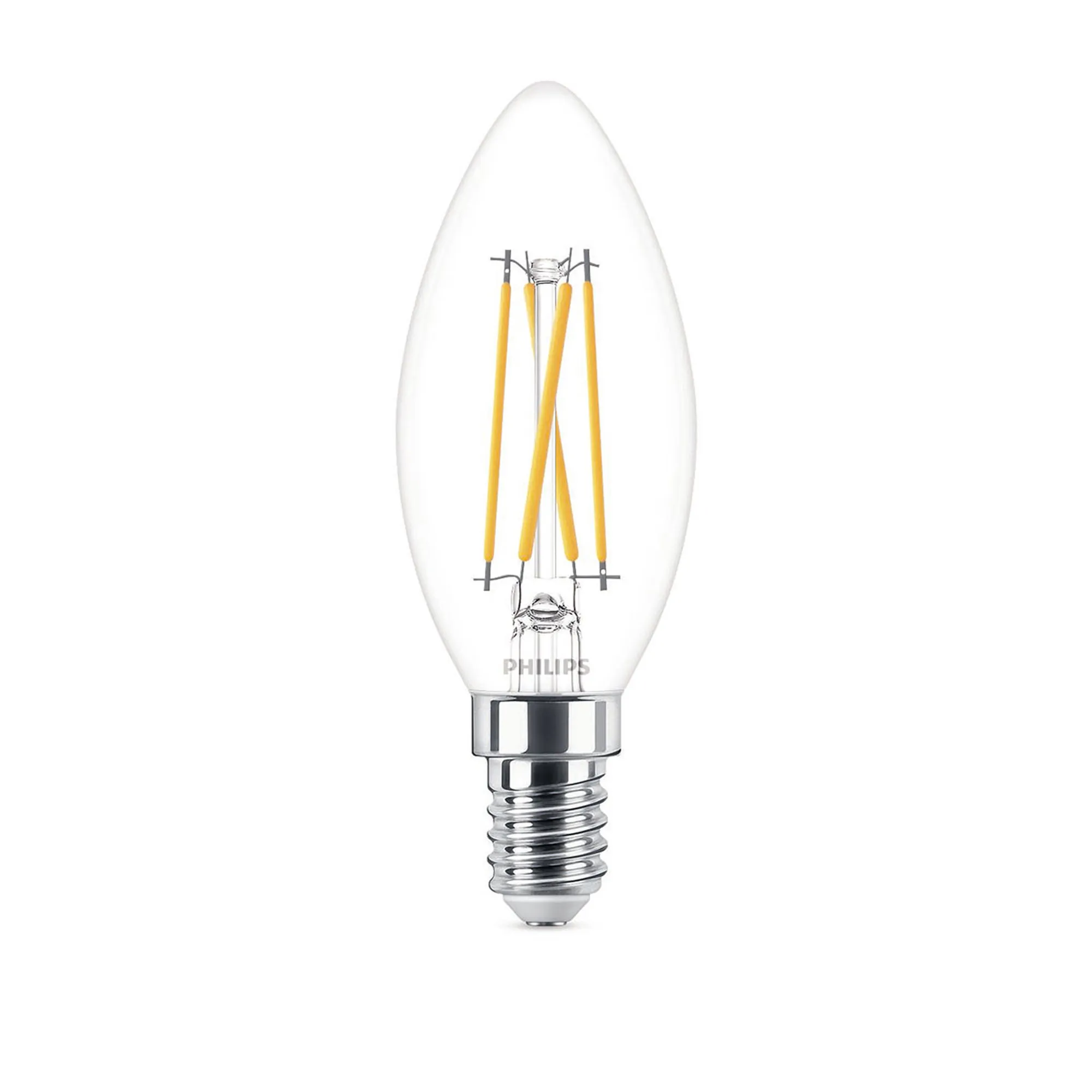 LED Lyskilde E14 3,4W 470lm 2700K Dimbar klar - 1