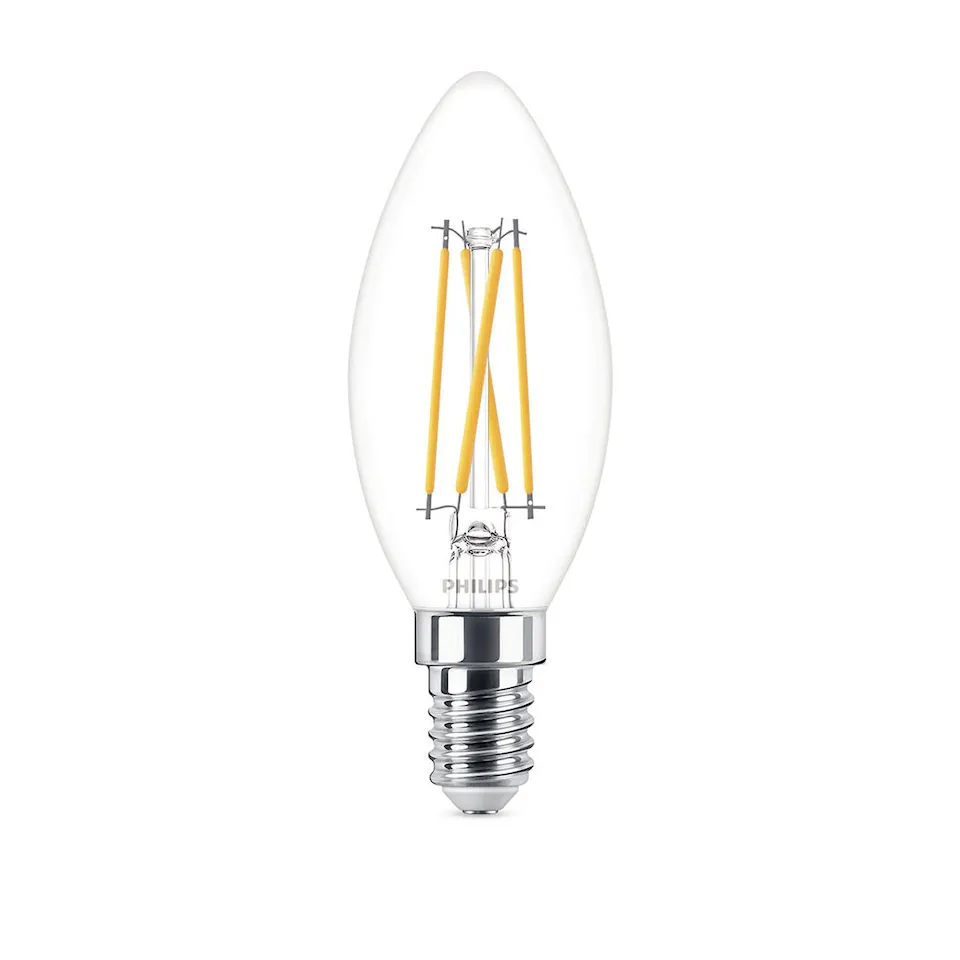 LED Lyskilde E14 3,4W 470lm 2700K Dimbar klar
