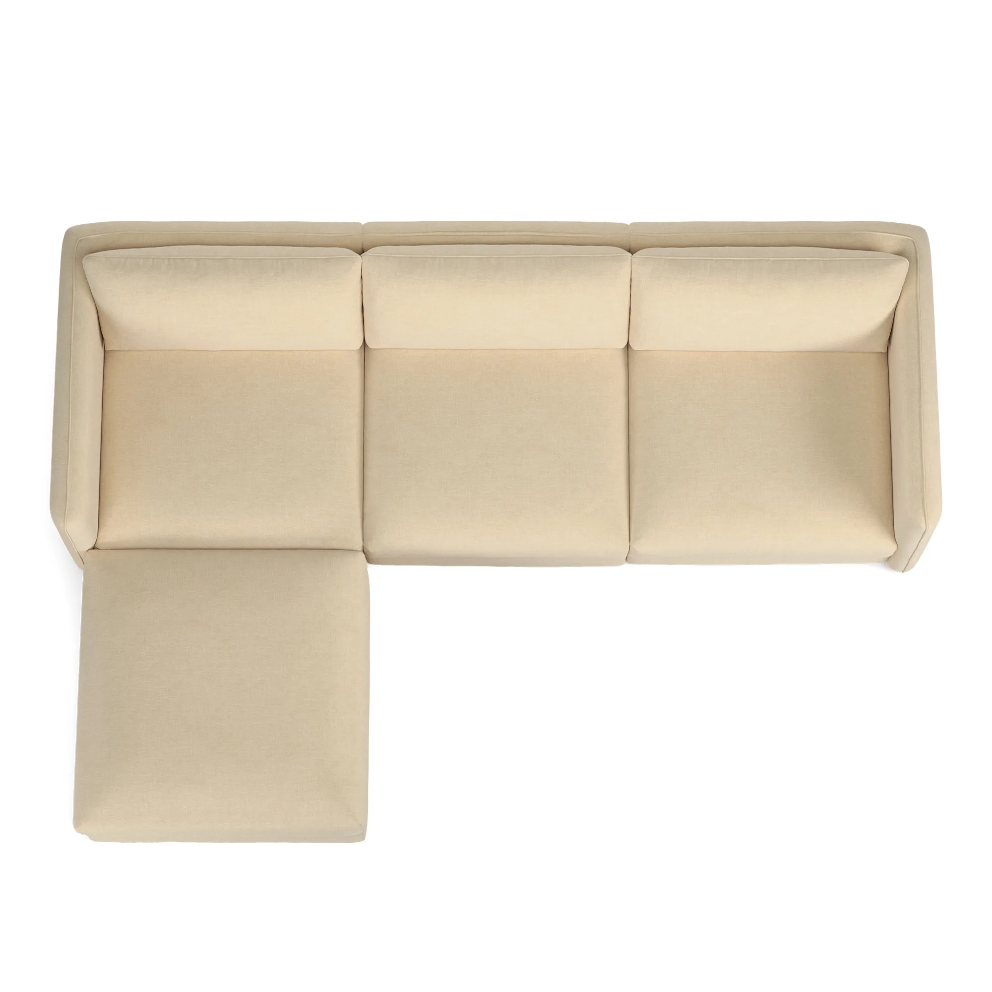 Pavarotti 03 3-seters sofa med fotskammel - 8