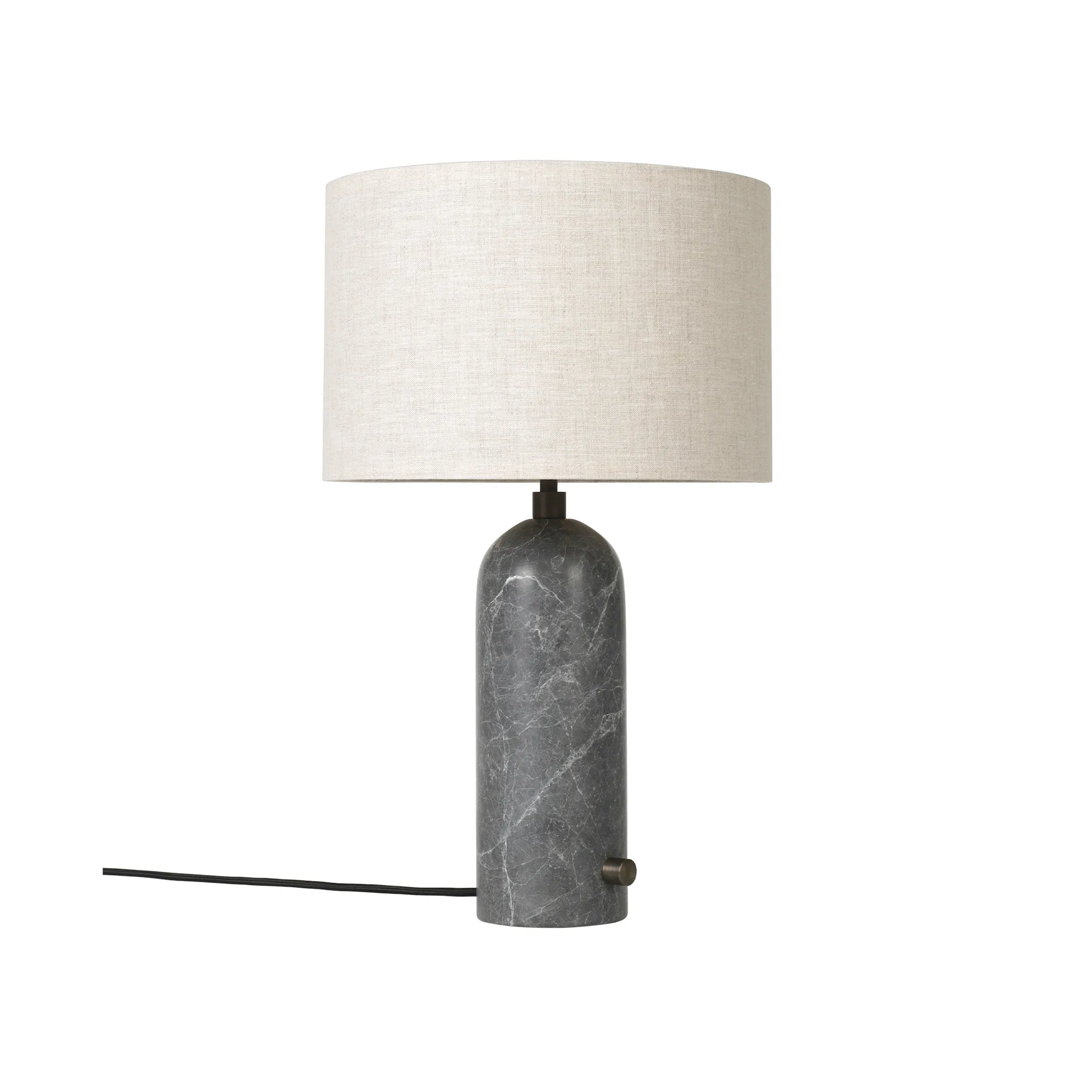 Gravity bordlampe liten grå marmor - 1
