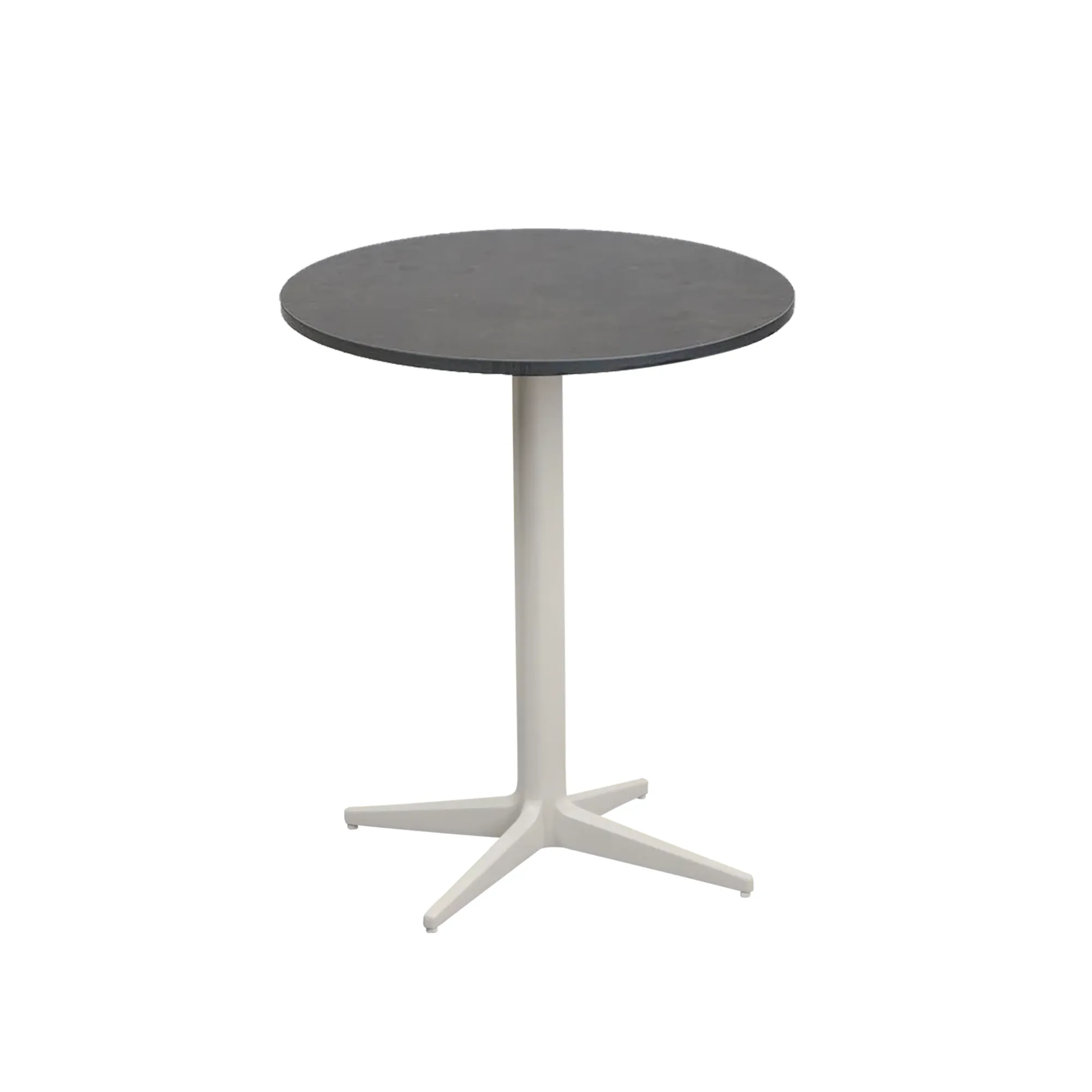 Drop cafebord dia.45 cm  dark grey structure - 1