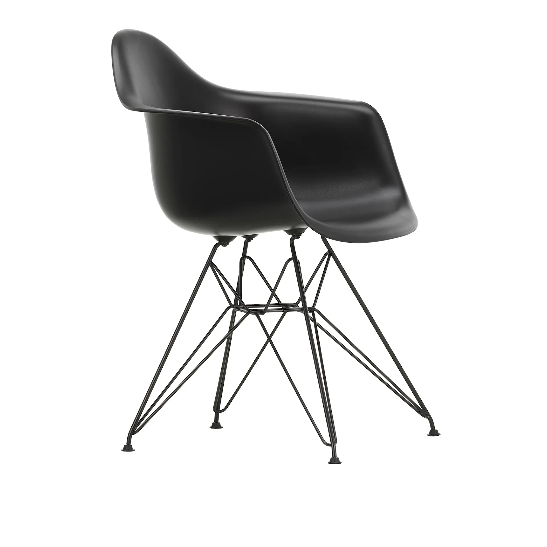 Eames RE Plastic Armchair DAR spisestuestol Basic Dark - Vitra - Charles & Ray Eames - NO GA