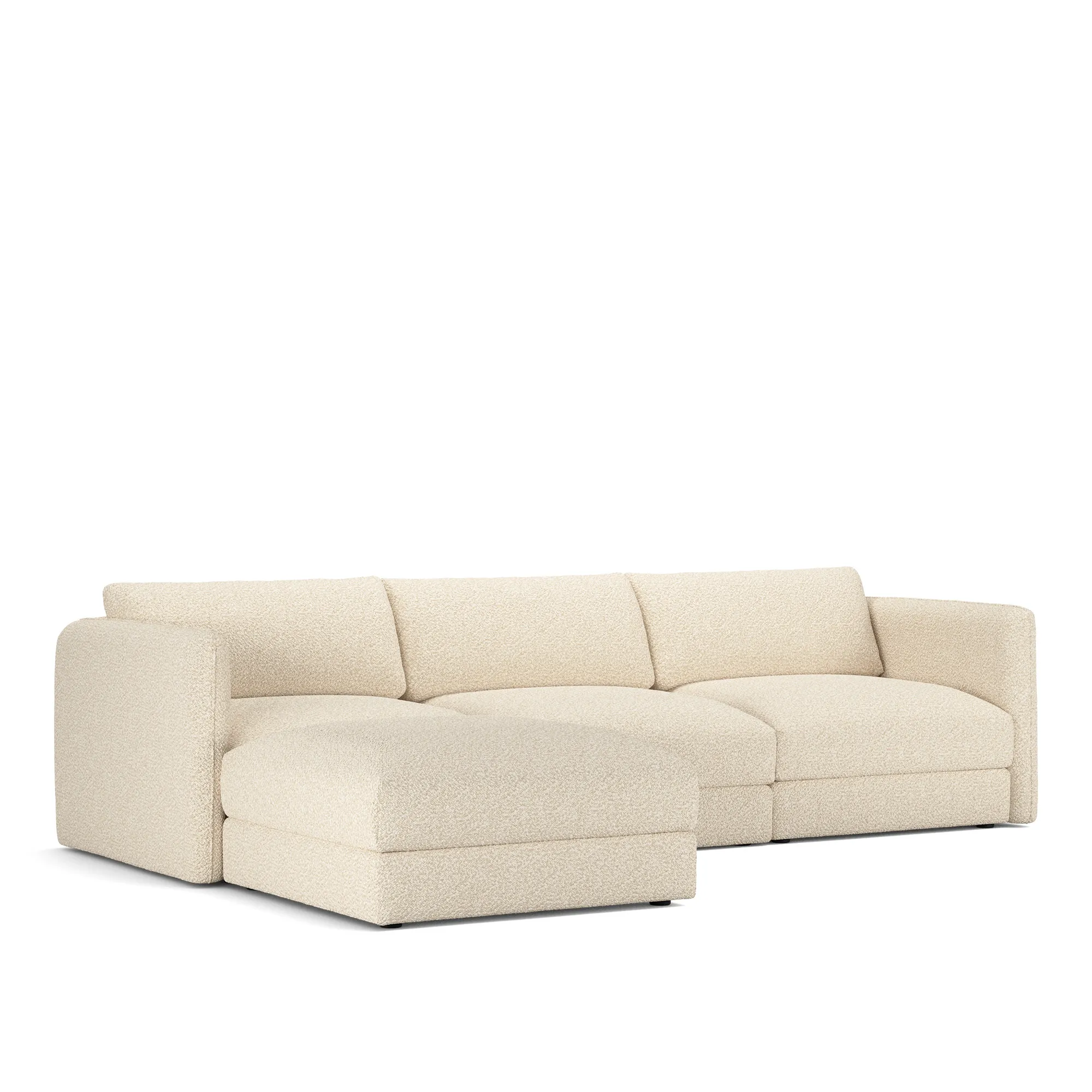 Pavarotti 03 3-seters sofa med fotskammel - 4