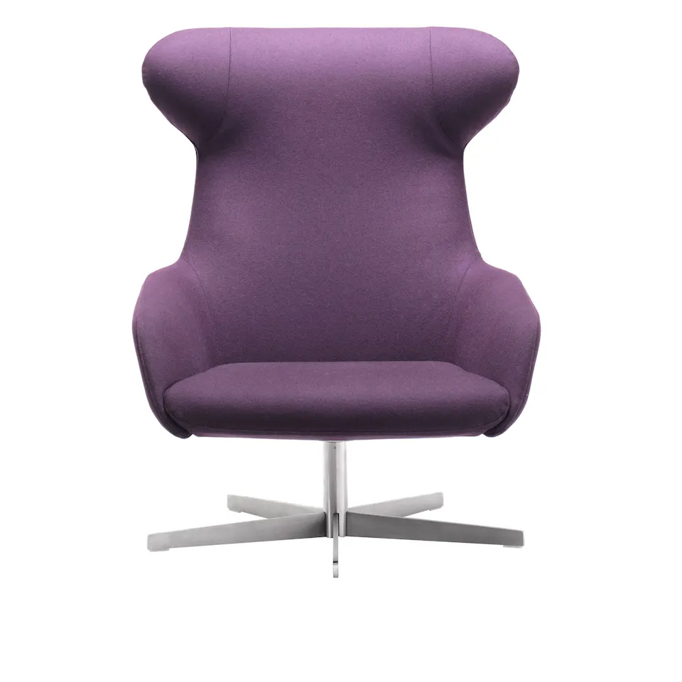 Reader High Swivel Armchair