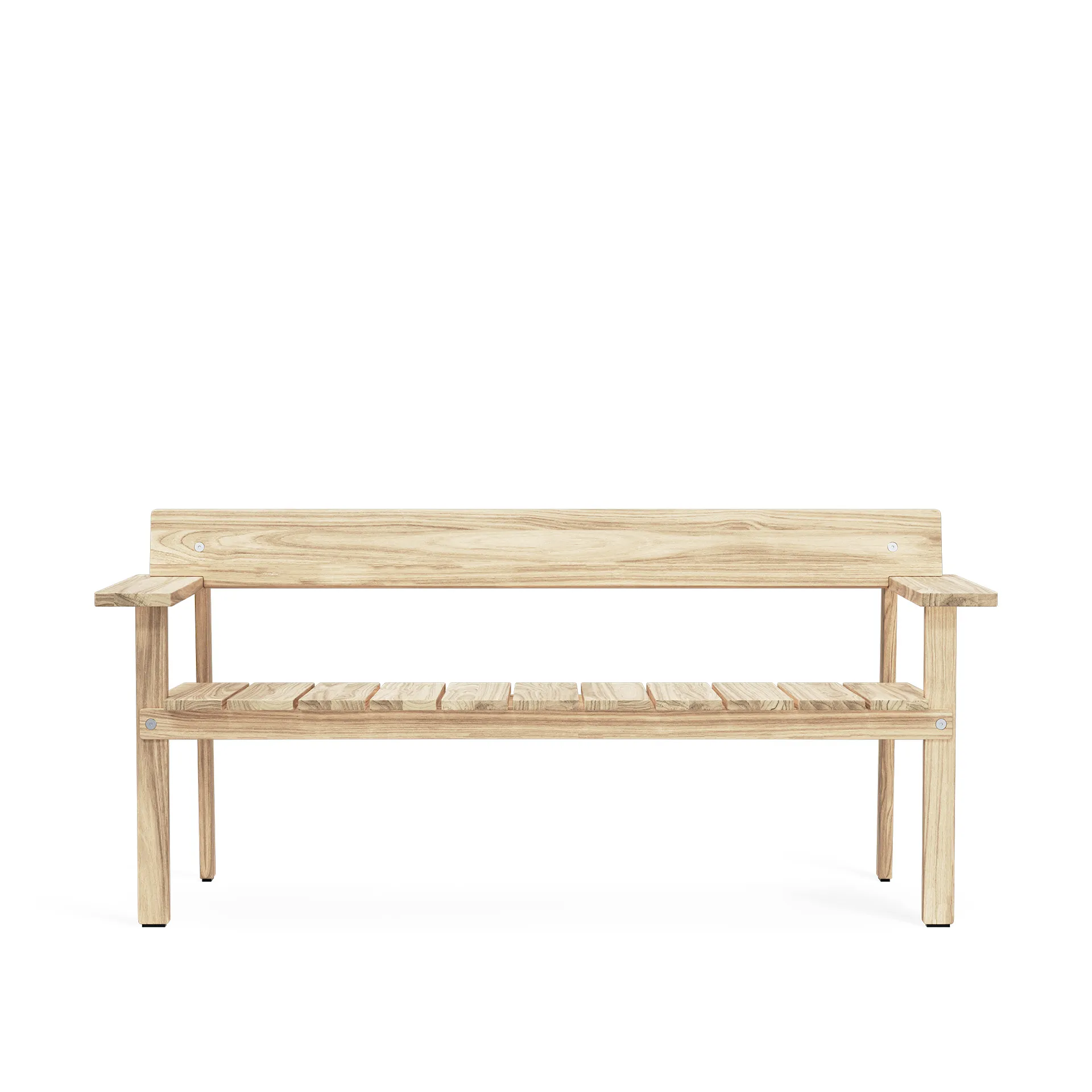 GL101 Timbur Outdoor Bench, Ubehandlet teak - Carl Hansen - NO GA