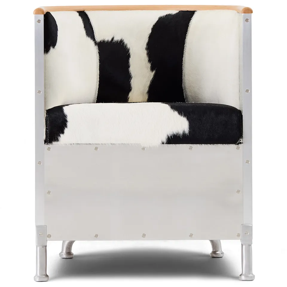 Aluminium Cowhide Exclusive Edition Black/White