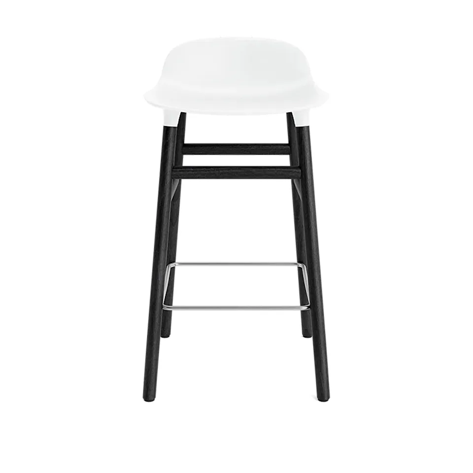 Form Barstool 65 cm Black Oak