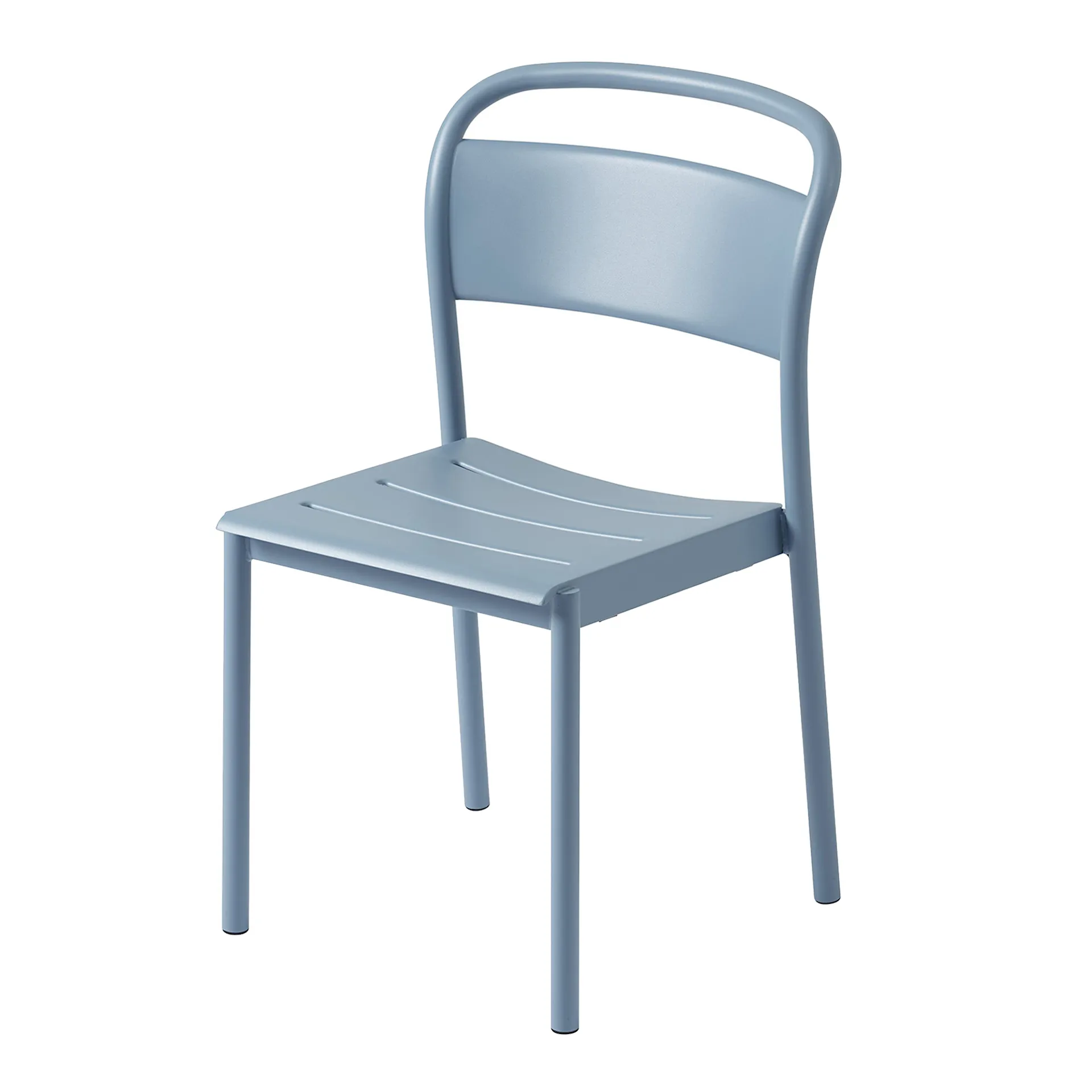 Linear Steel Side Chair Pale Blue - Muuto - NO GA