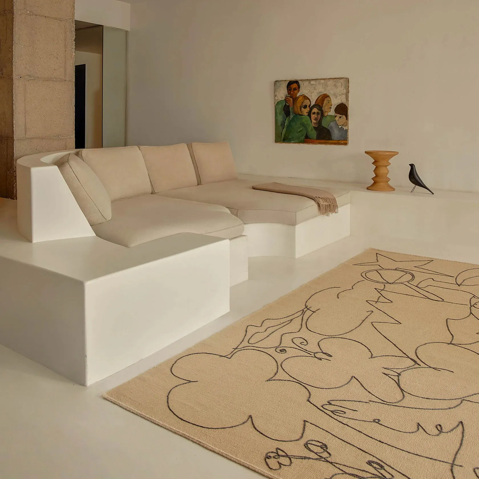 Alfombra Lucia Eames Discovery ullteppe - 2