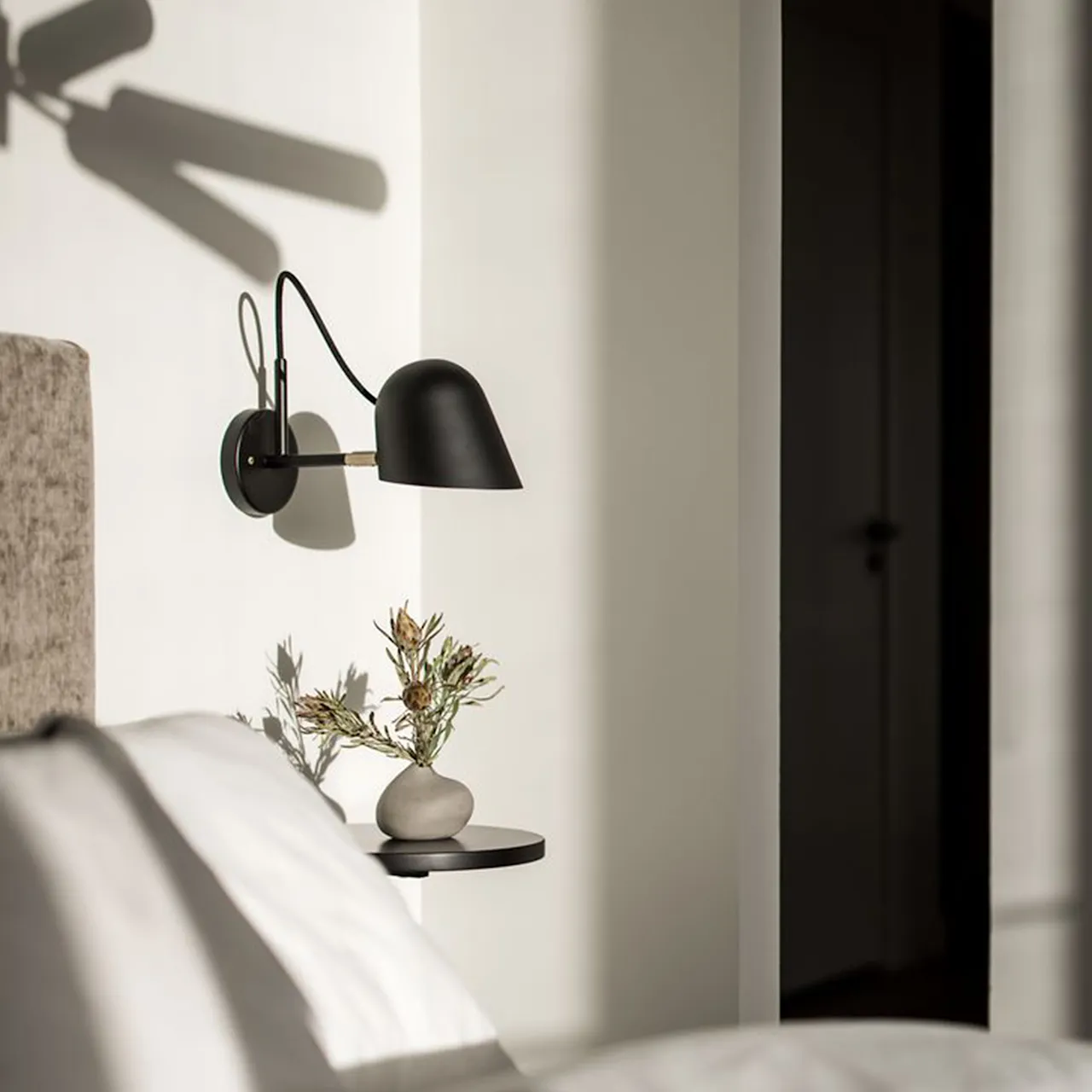 Streck - Vegglampe med koplingshus