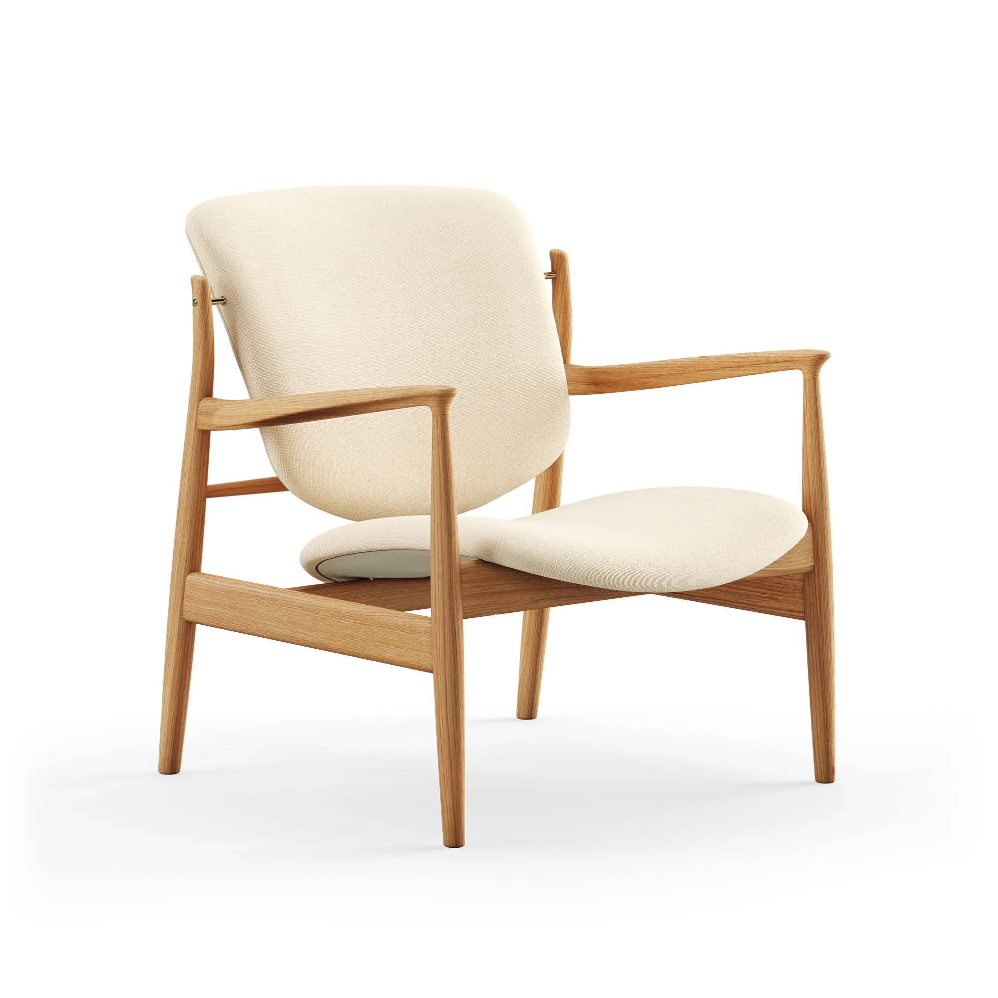 France stol Dark oiled oak - 1